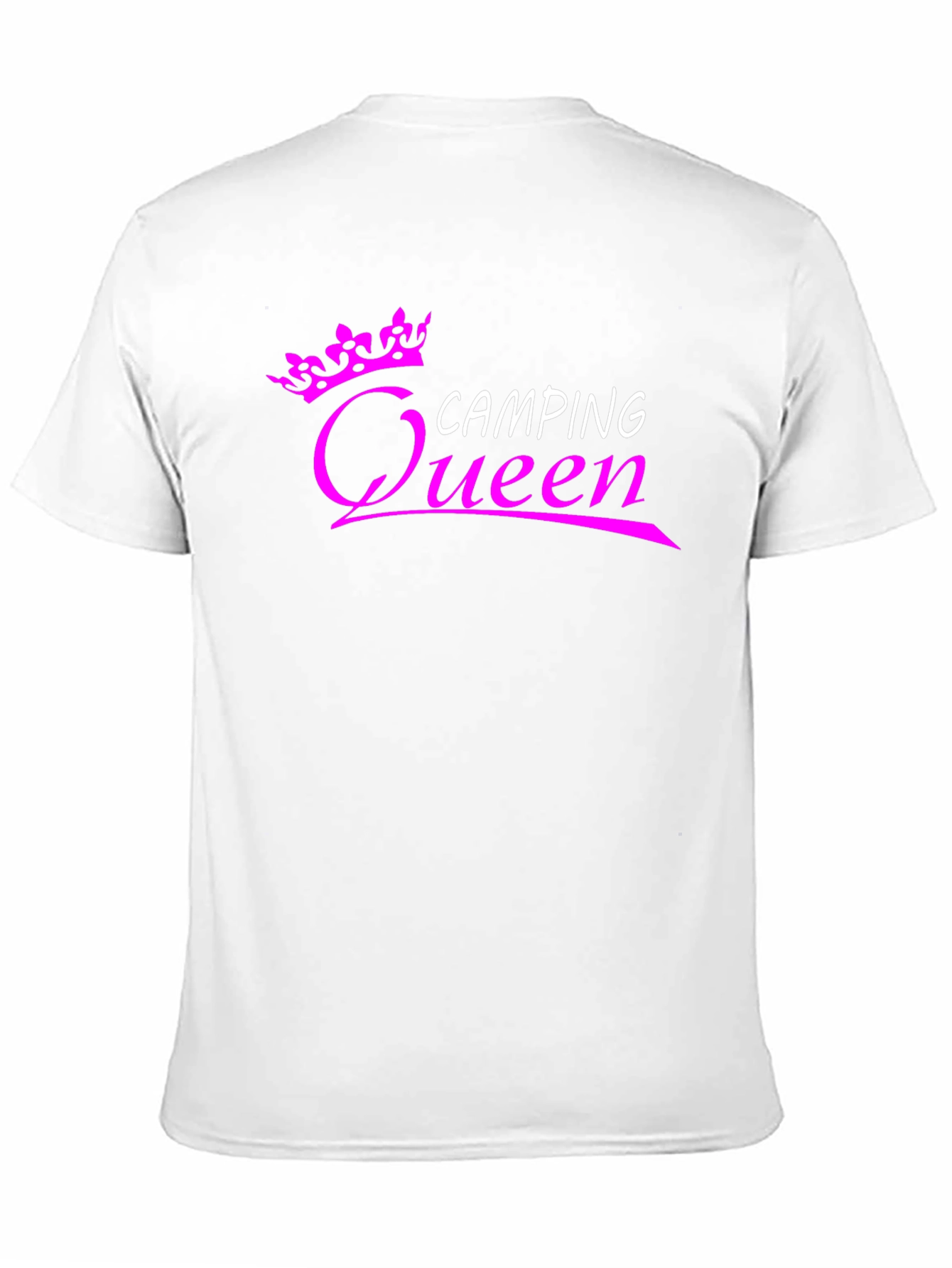 Black Camping Queen Graphic Tee - Black view 11
