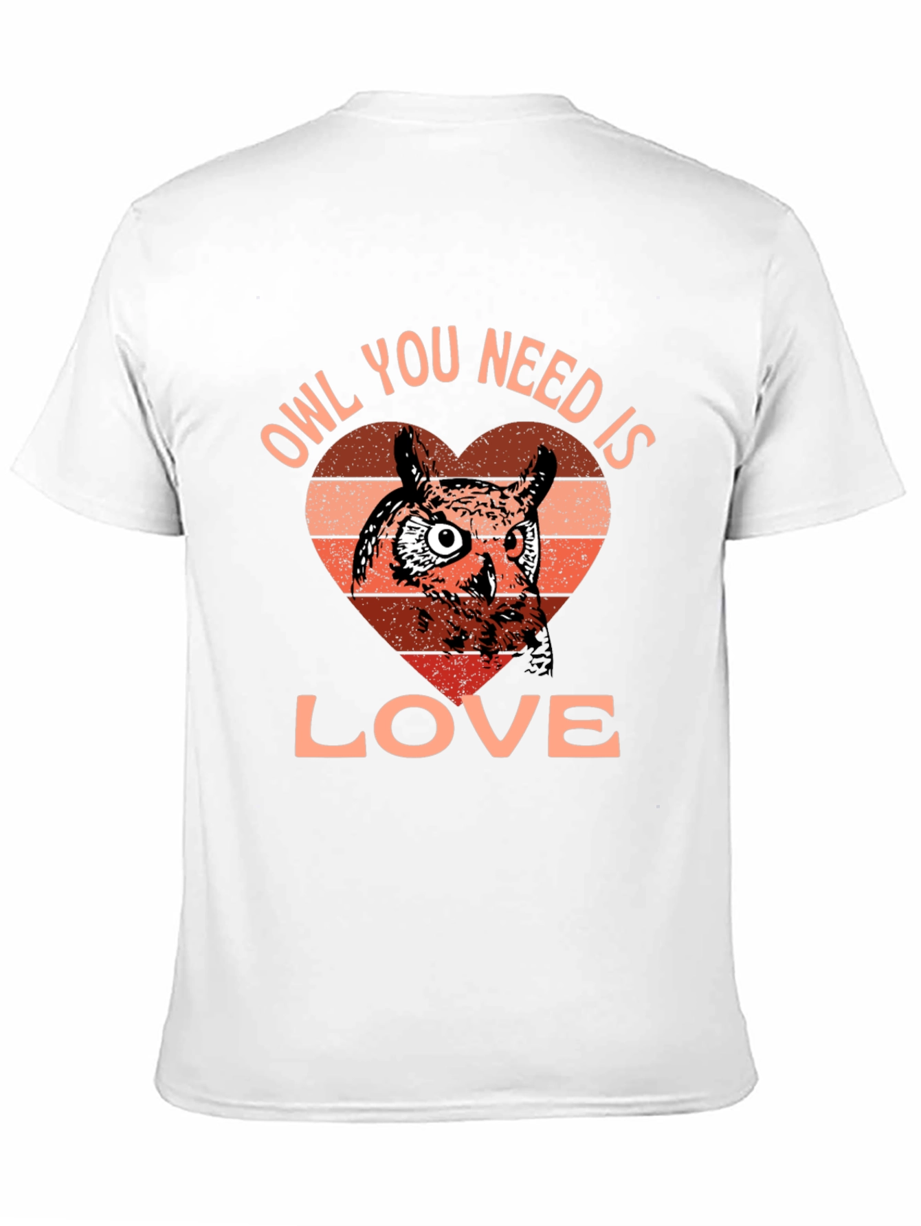 Black Owl You Need Is Love T-Shirt - Cute Bird Lover Tee view 11