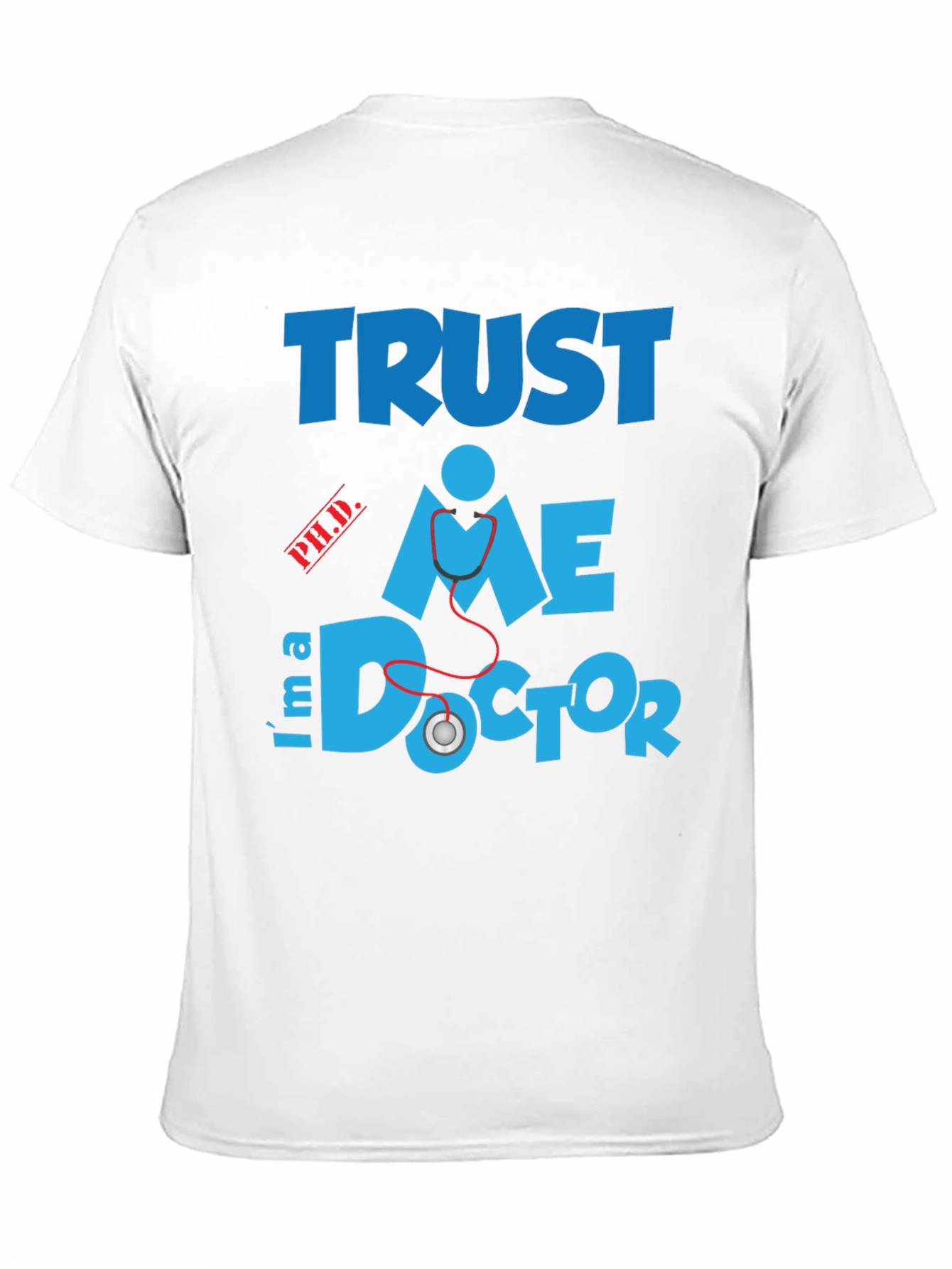 Black Trust Me Doctor T-Shirt view 11
