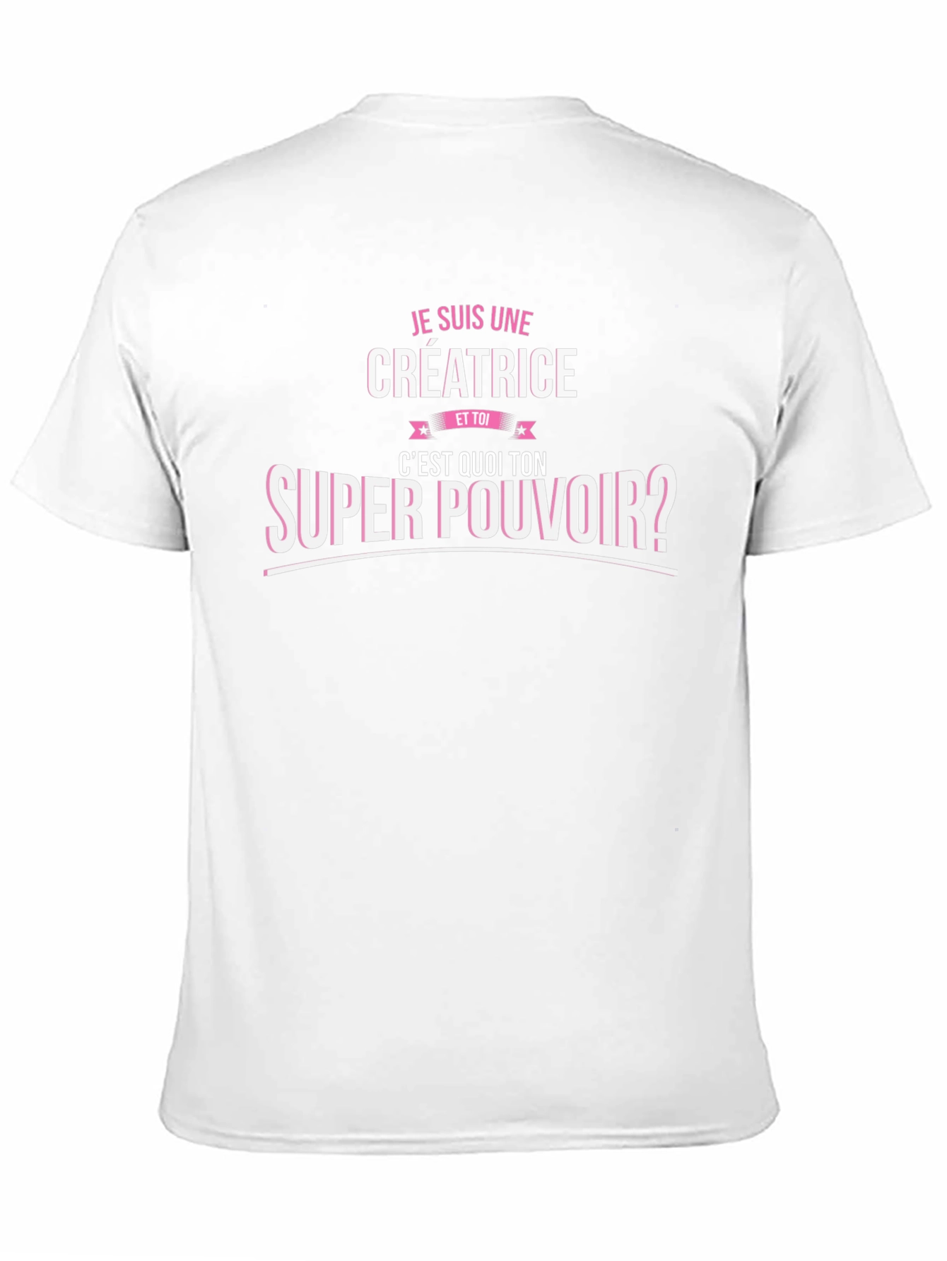 Black Je Suis Une Créatrice T-Shirt view 11