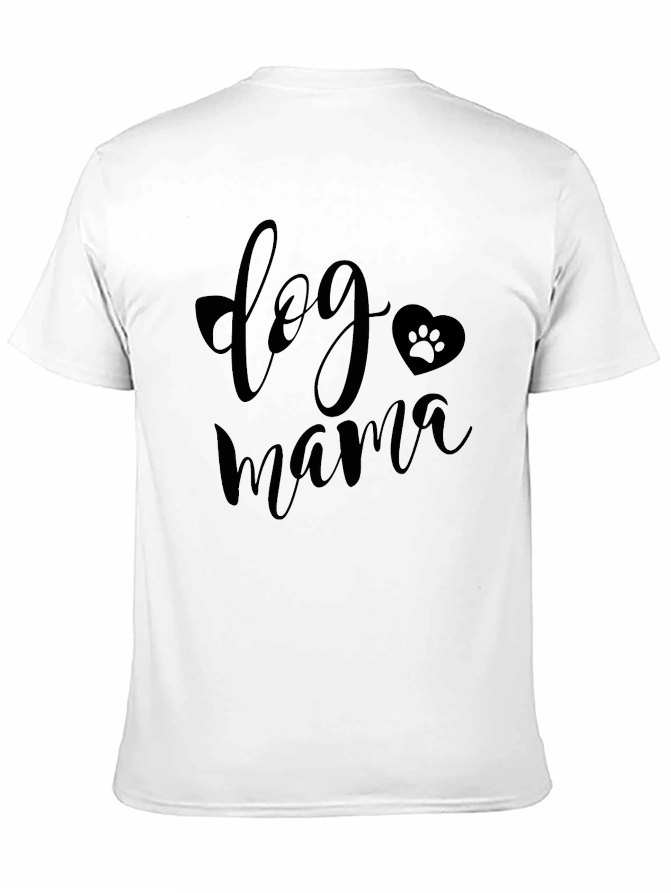 Black Dog Mama T-Shirt - Stylish Pet Lover Apparel view 11