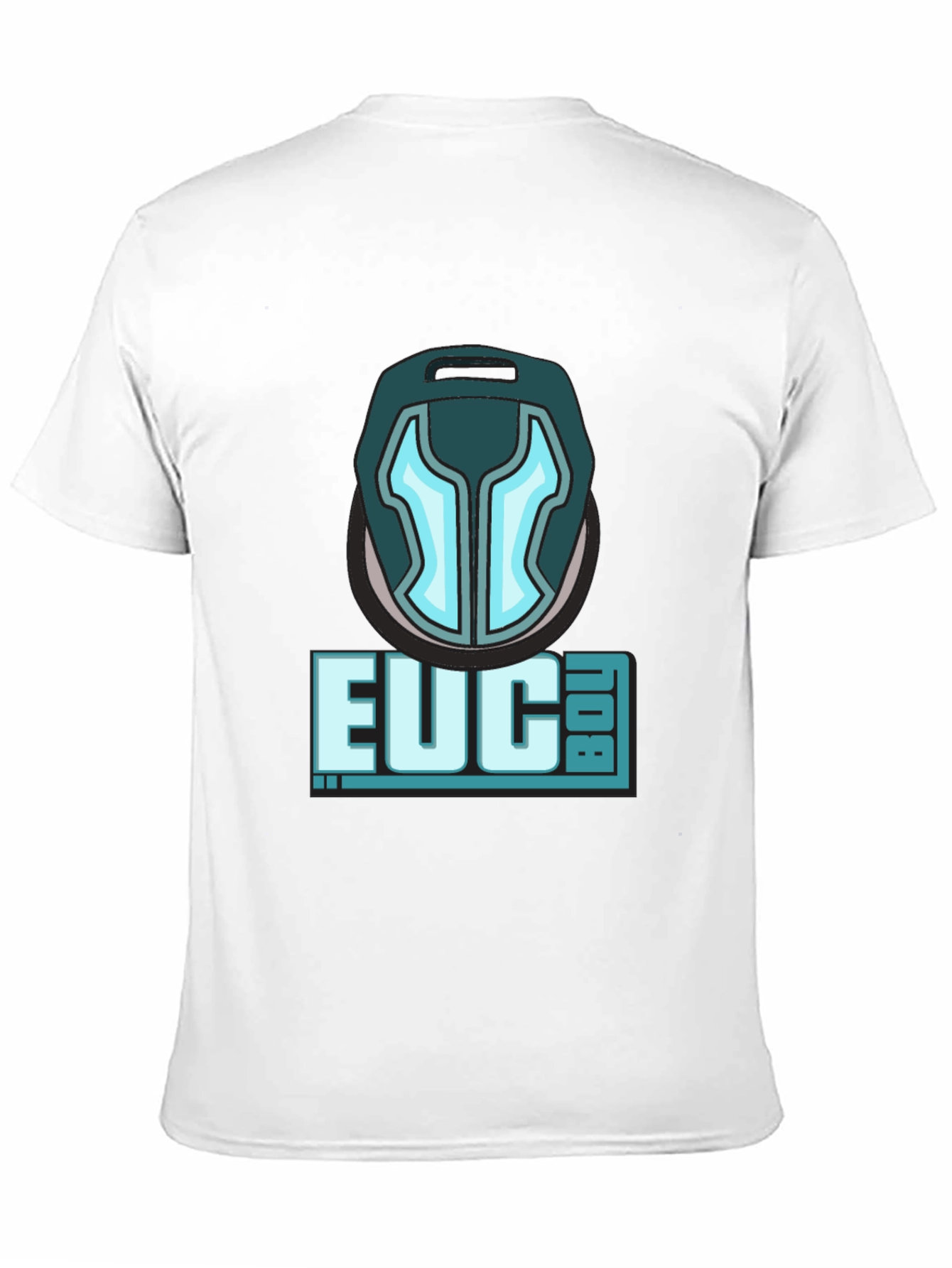 Black EUC Boy Graphic T-Shirt - Electric Unicycle Rider Tee view 11