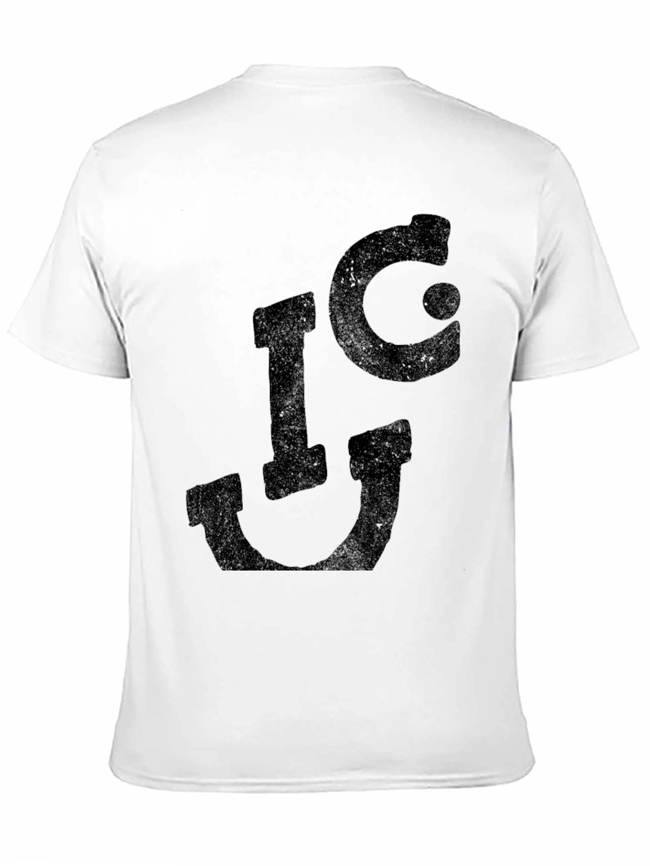 Black Distressed I❤U Graphic Tee - Black view 11
