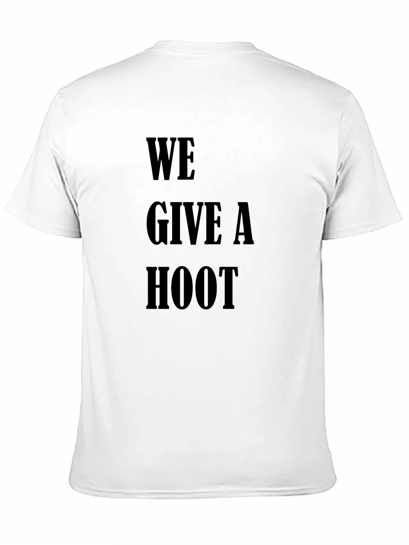 Black We Give A Hoot Graphic T-Shirt - Black view 11