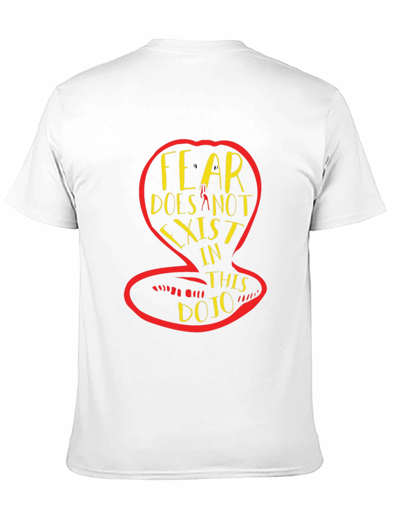 Black Fear Does Not Exist Cobra T-Shirt view 11