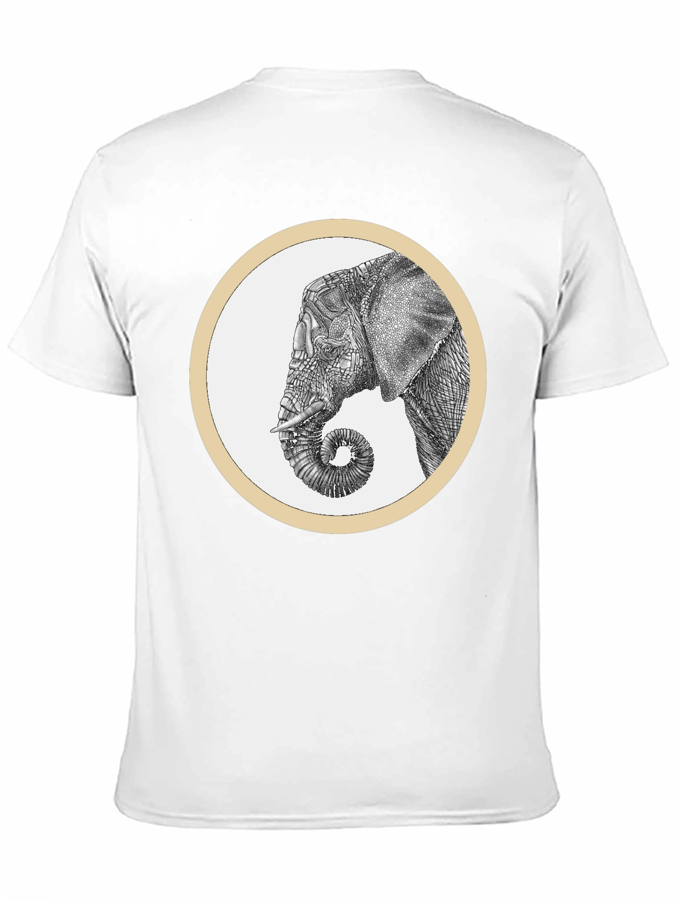 Elephant Graphic Tee - Stylish Black Cotton T-Shirt - 11