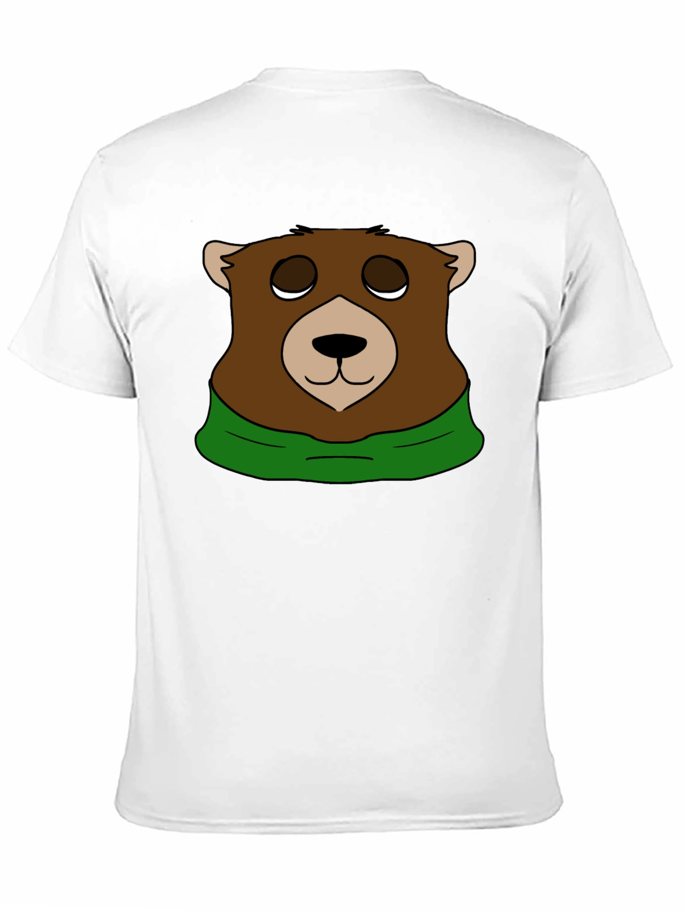 Black Bear Graphic T-Shirt - Black Casual Tee view 11