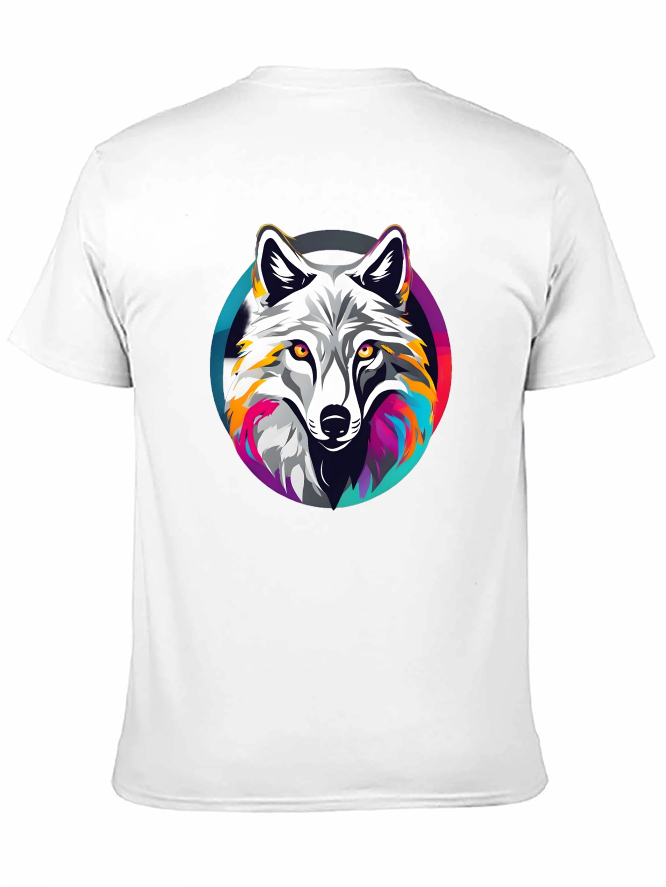 Black Wolf Graphic Tee - Stylish Men's Black T-Shirt view 11