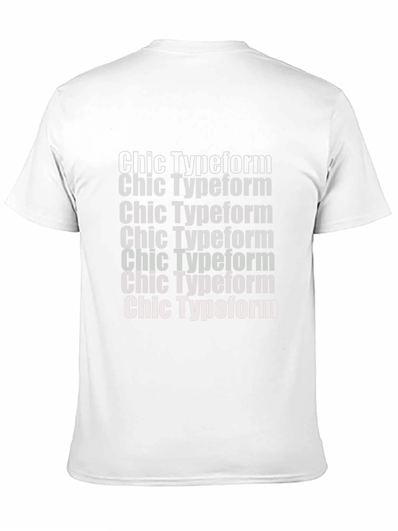 Black Chic Typeform Graphic Tee - Stylish Comfort view 11