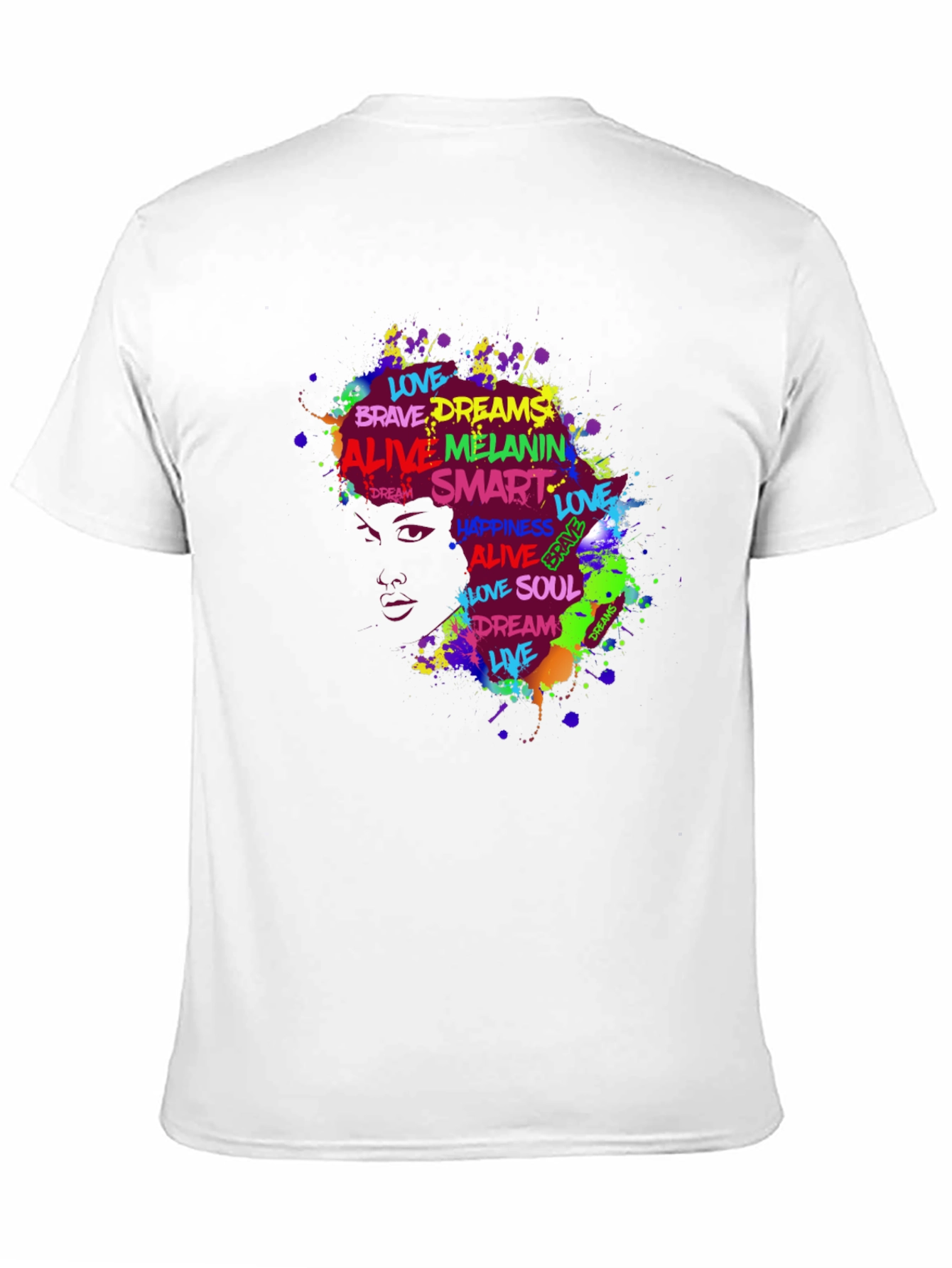 Black Melanin Magic Black T-Shirt - Express Yourself view 11
