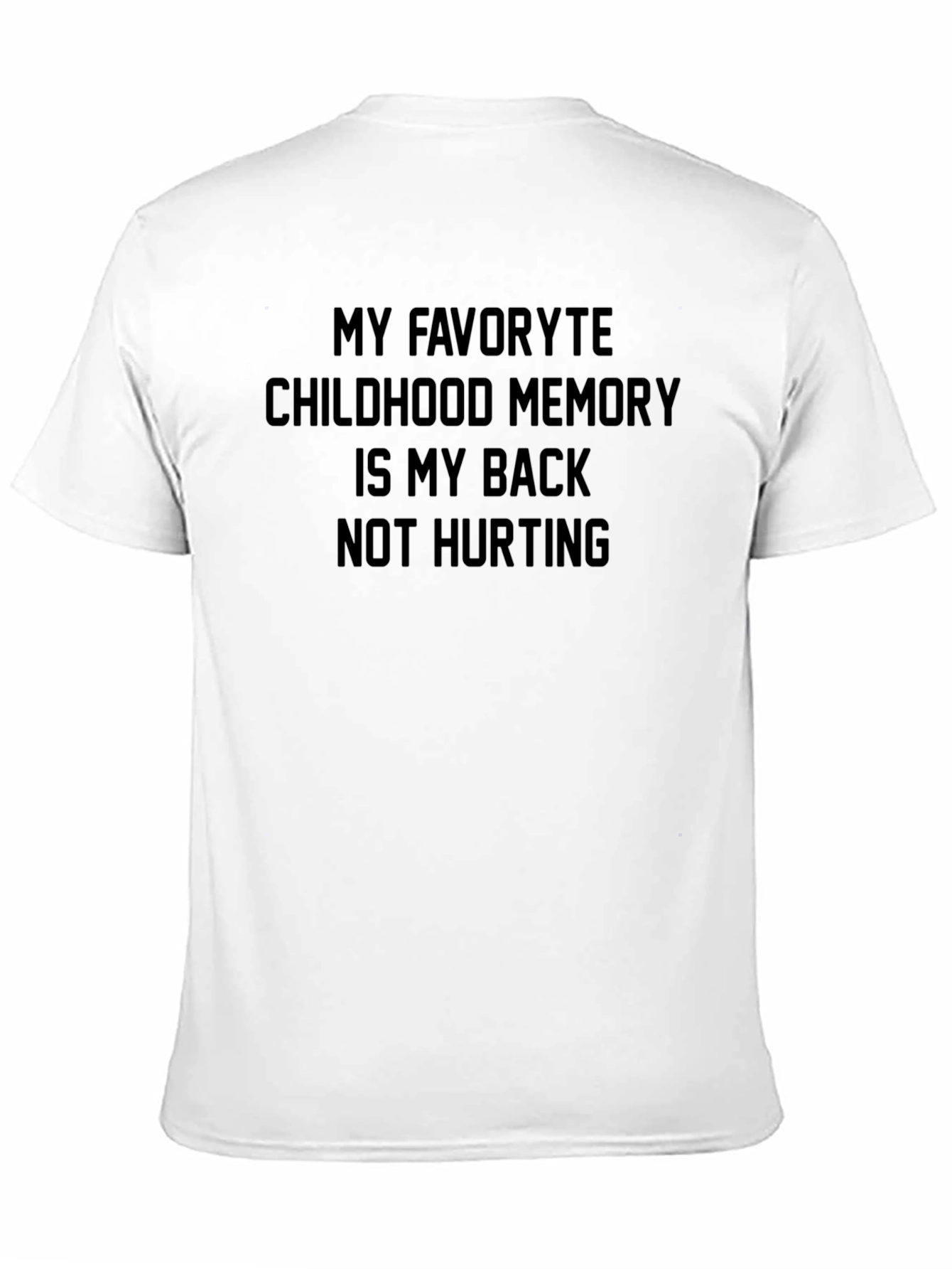 Black Funny Back Pain Adulting T-Shirt view 11