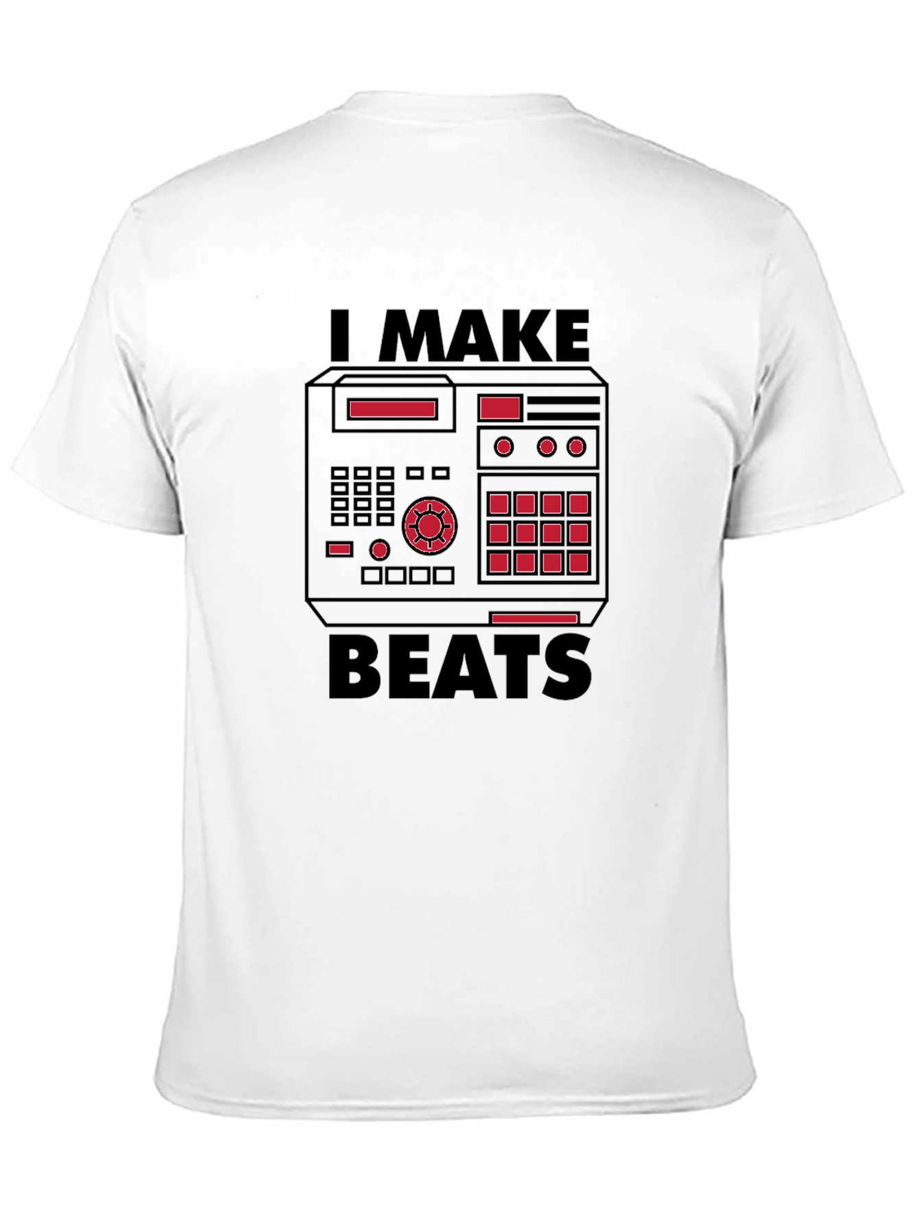 Black I Make Beats Graphic T-Shirt view 11