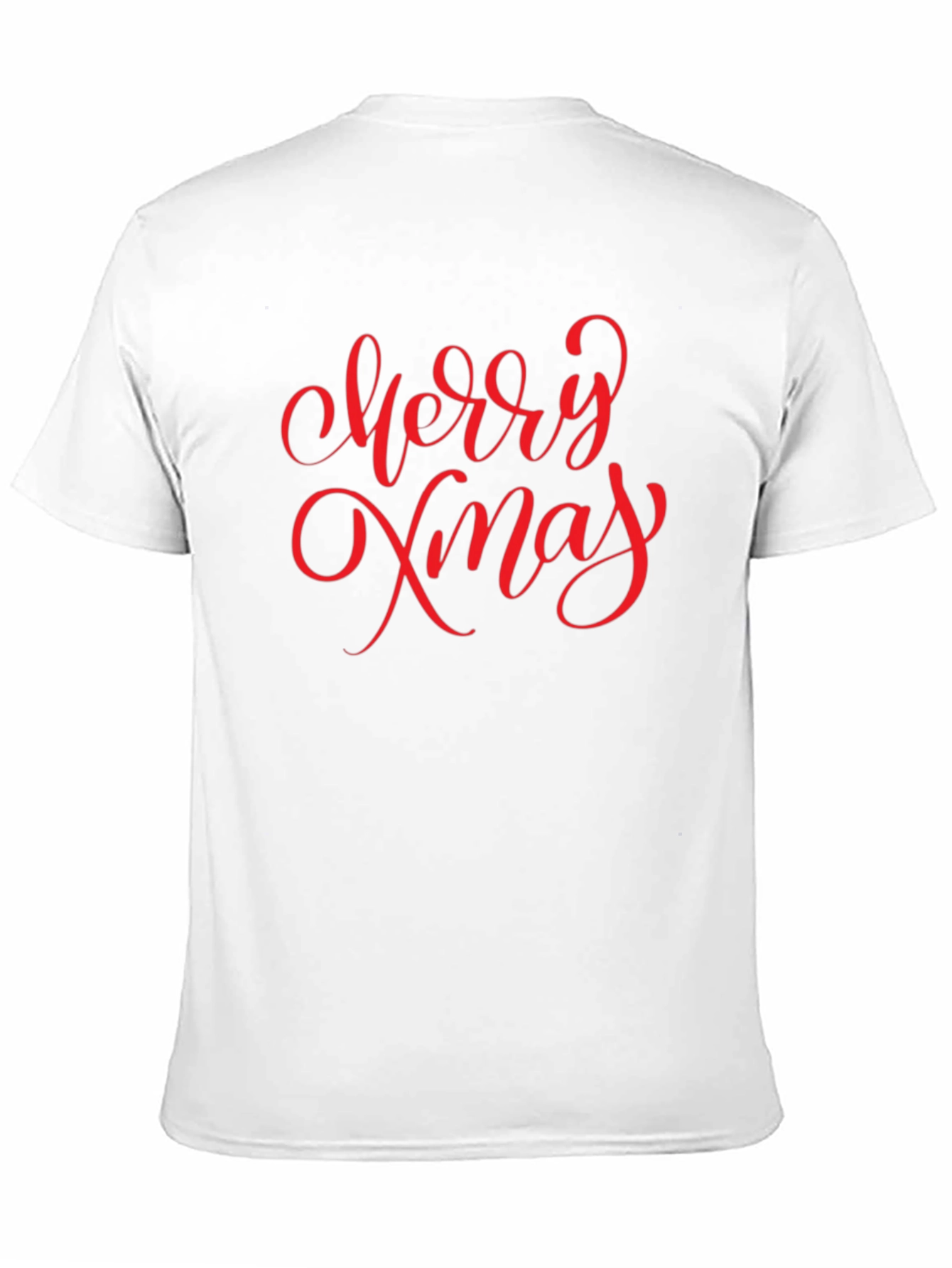 Black Merry Xmas Black T-Shirt view 11