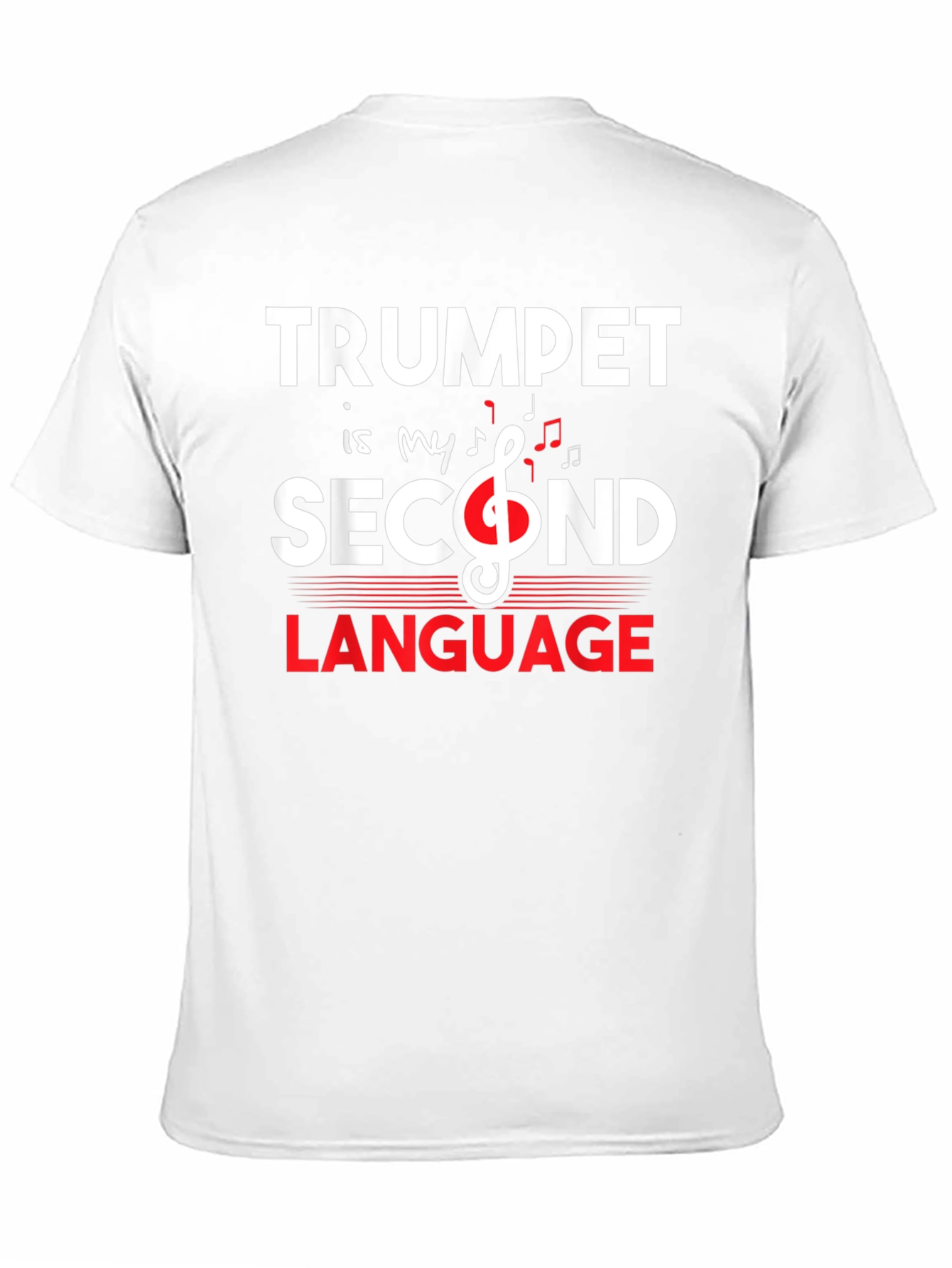 Black Trumpet is My Second Language Graphic Tee view 11