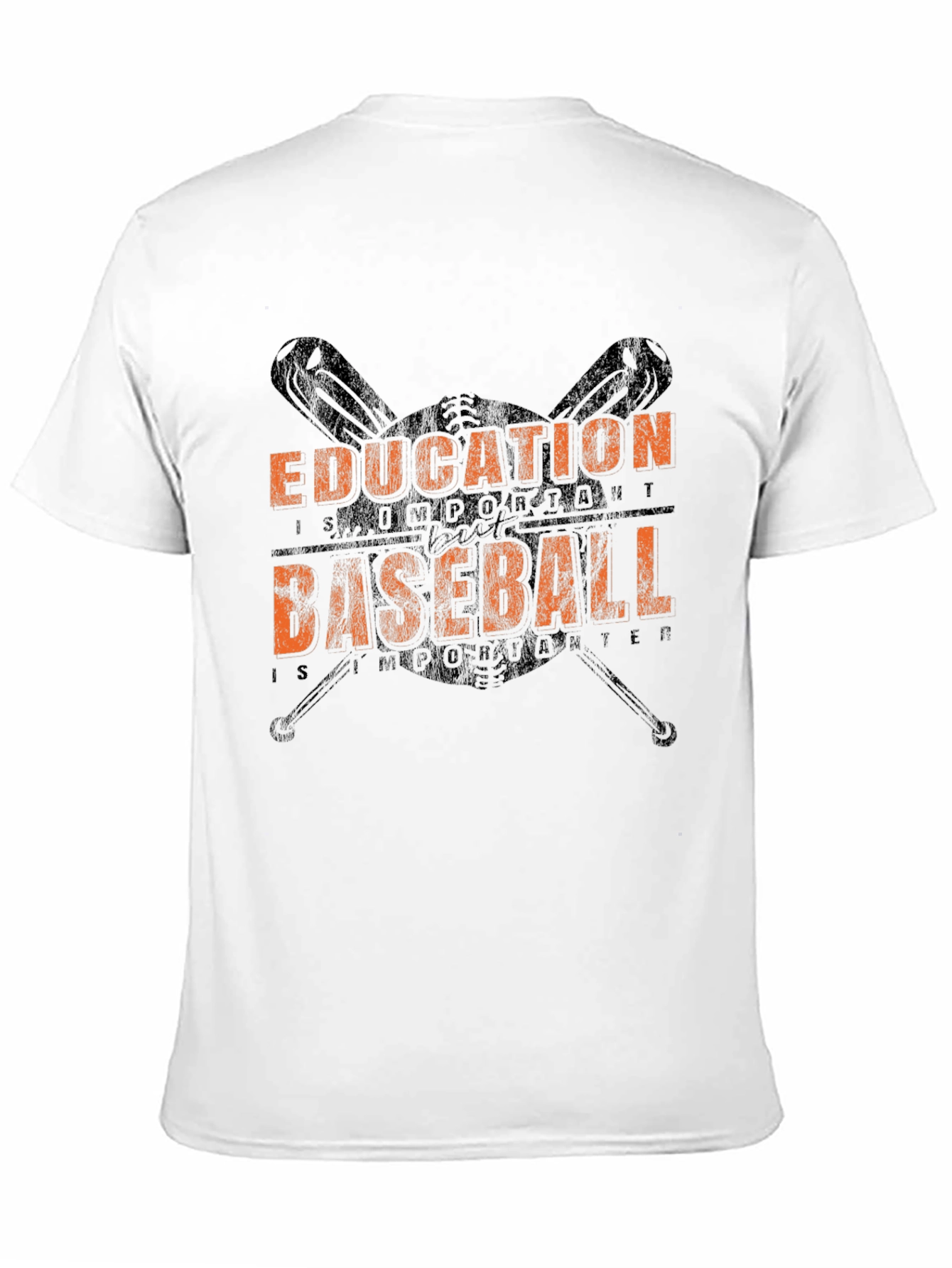 Black Education Baseball Graphic T-Shirt view 11