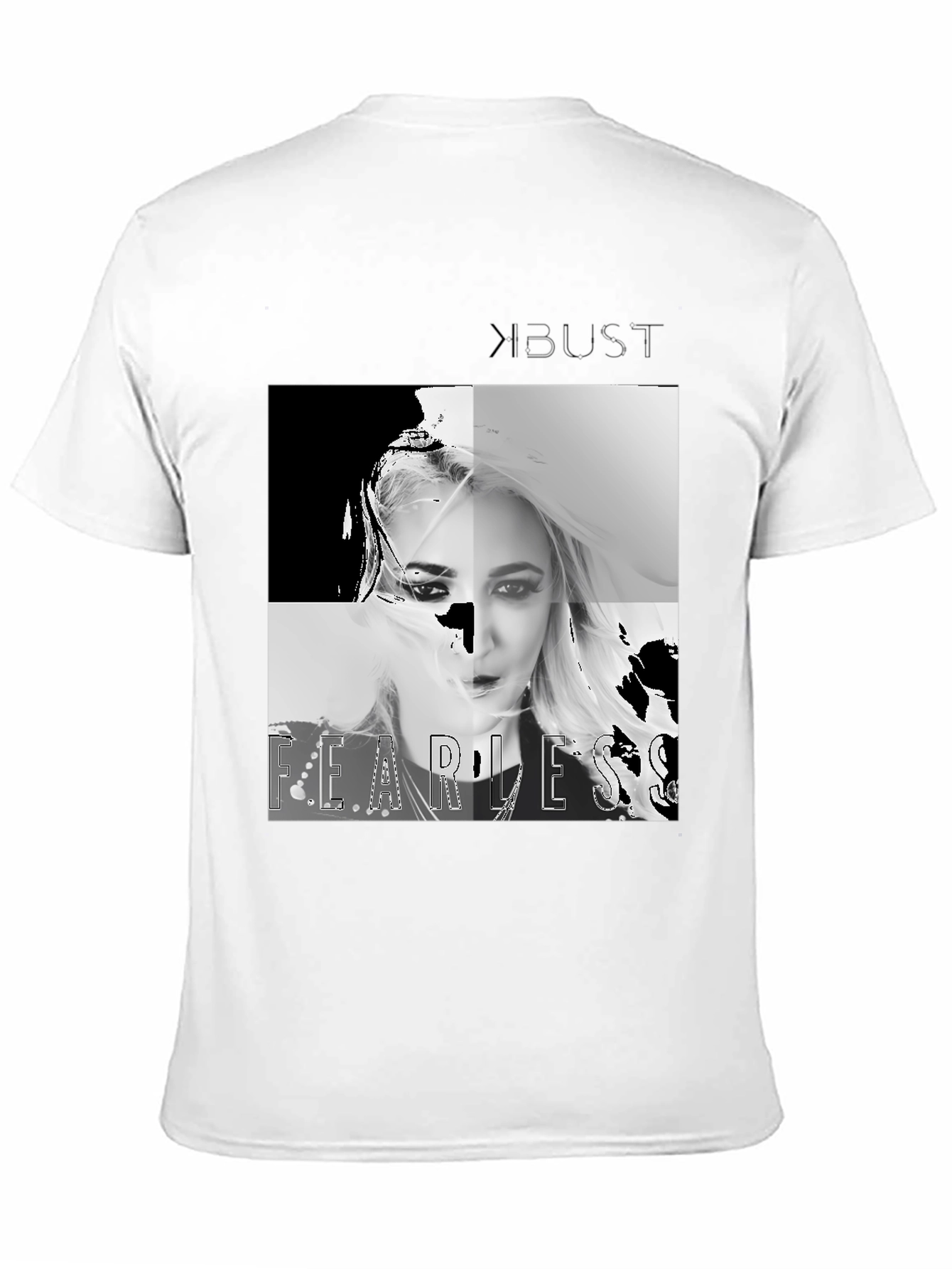 Black Fearless Graphic Tee - Men's Black T-Shirt view 11