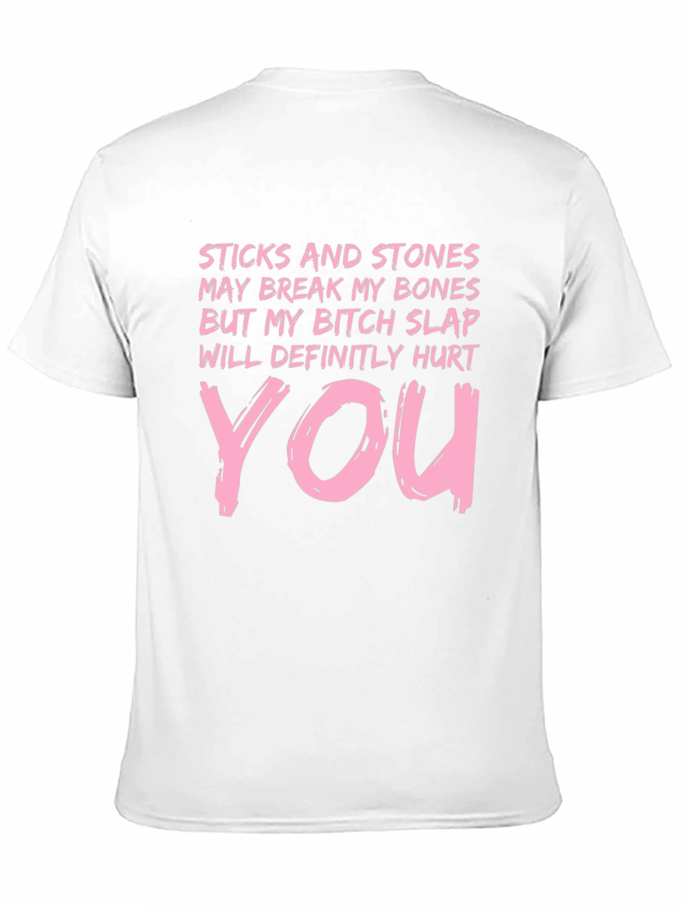 Black Sticks & Stones Novelty Graphic T-Shirt view 11