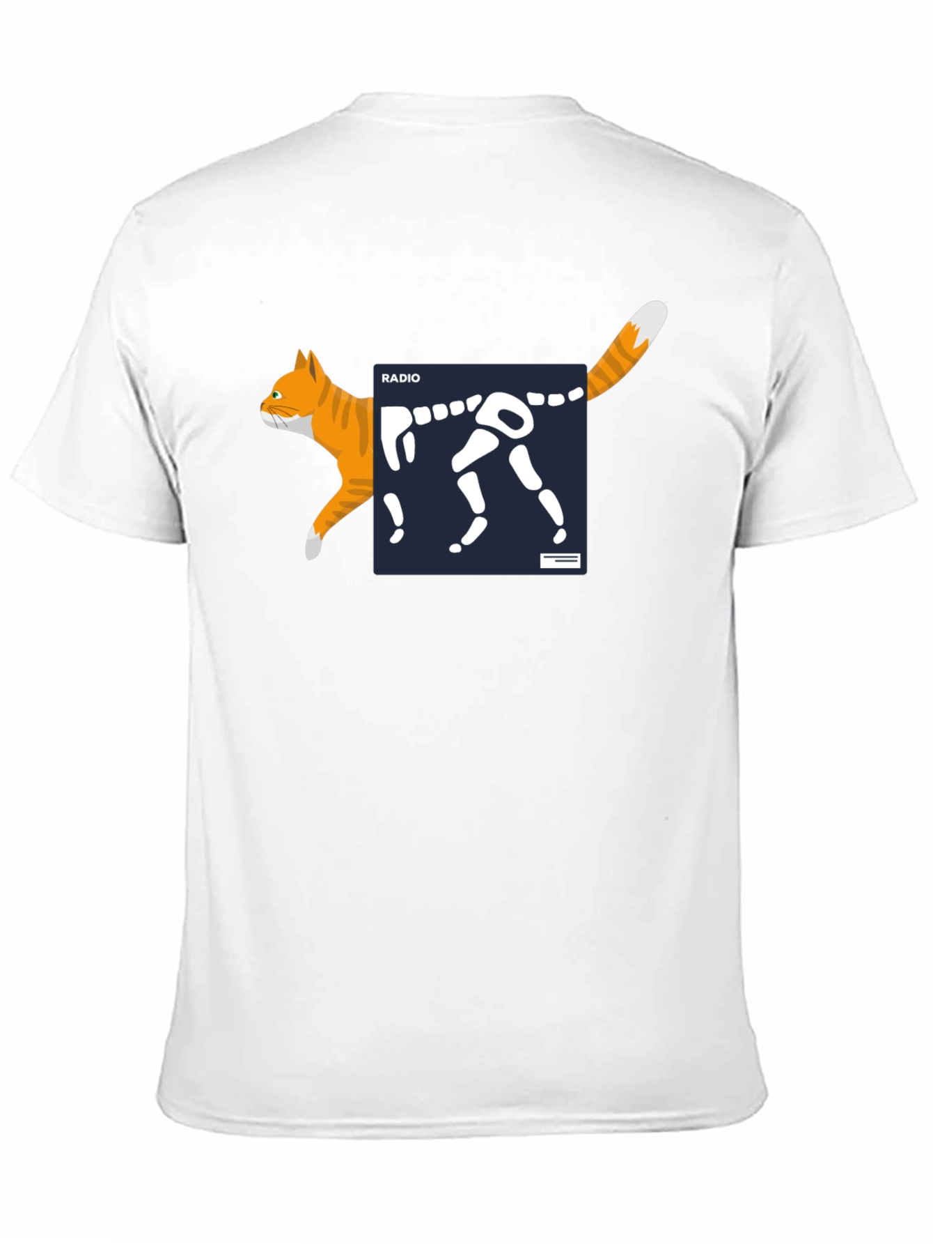 Black Cat X-Ray T-Shirt - Funny Radiology Tee view 11