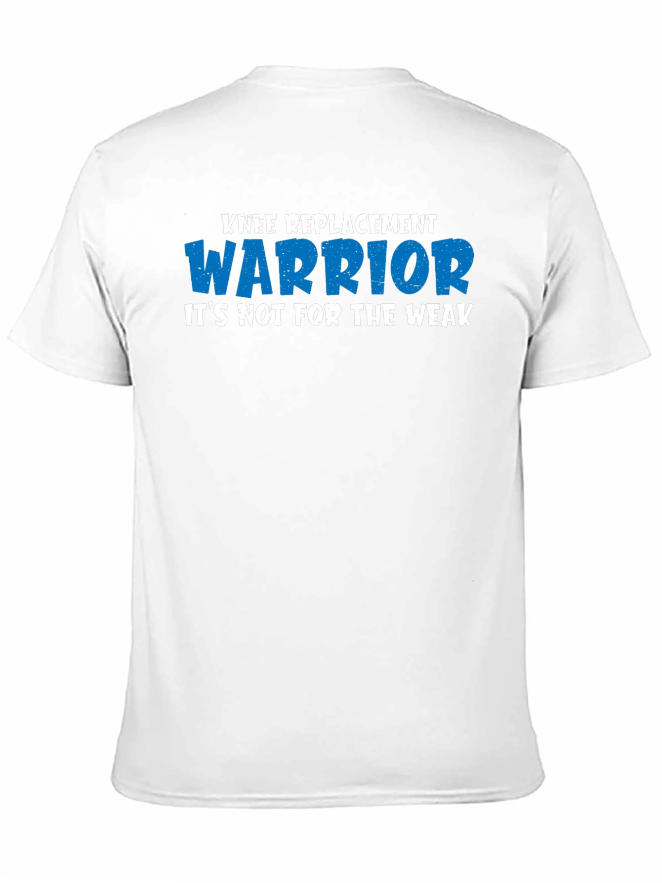 Black Knee Replacement Warrior T-Shirt - Not for the Weak view 11