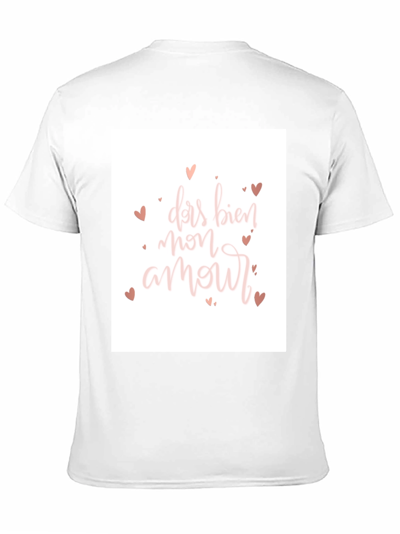 Black Dar Bien Mon Amour T-Shirt - Black view 11
