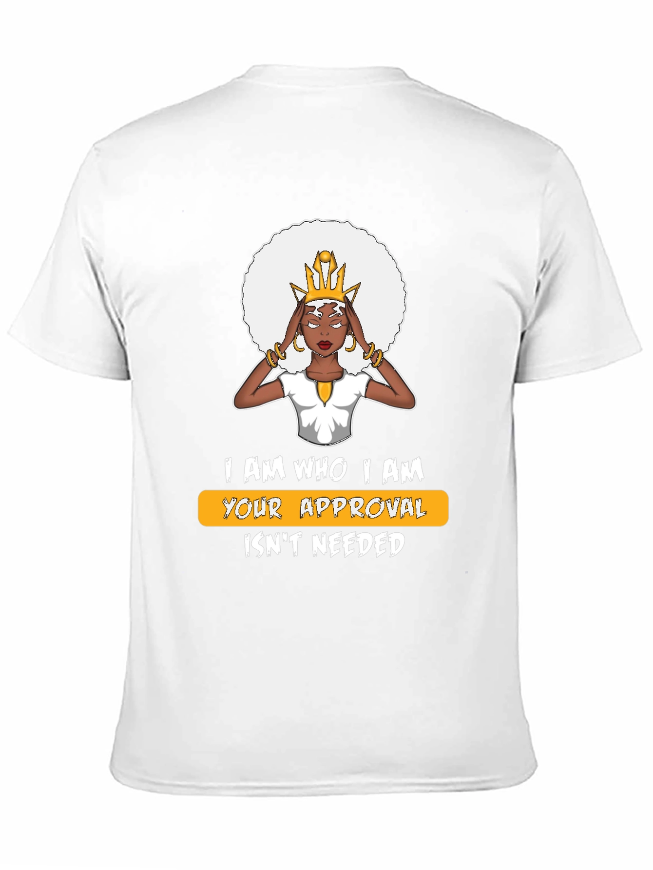 Black Empowered Woman Graphic T-Shirt view 11
