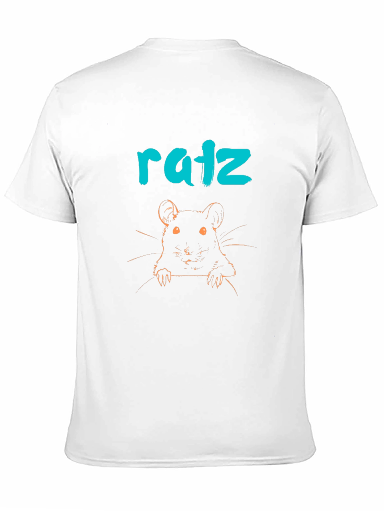 Black Ratz Graphic T-Shirt - Black Crew Neck view 11