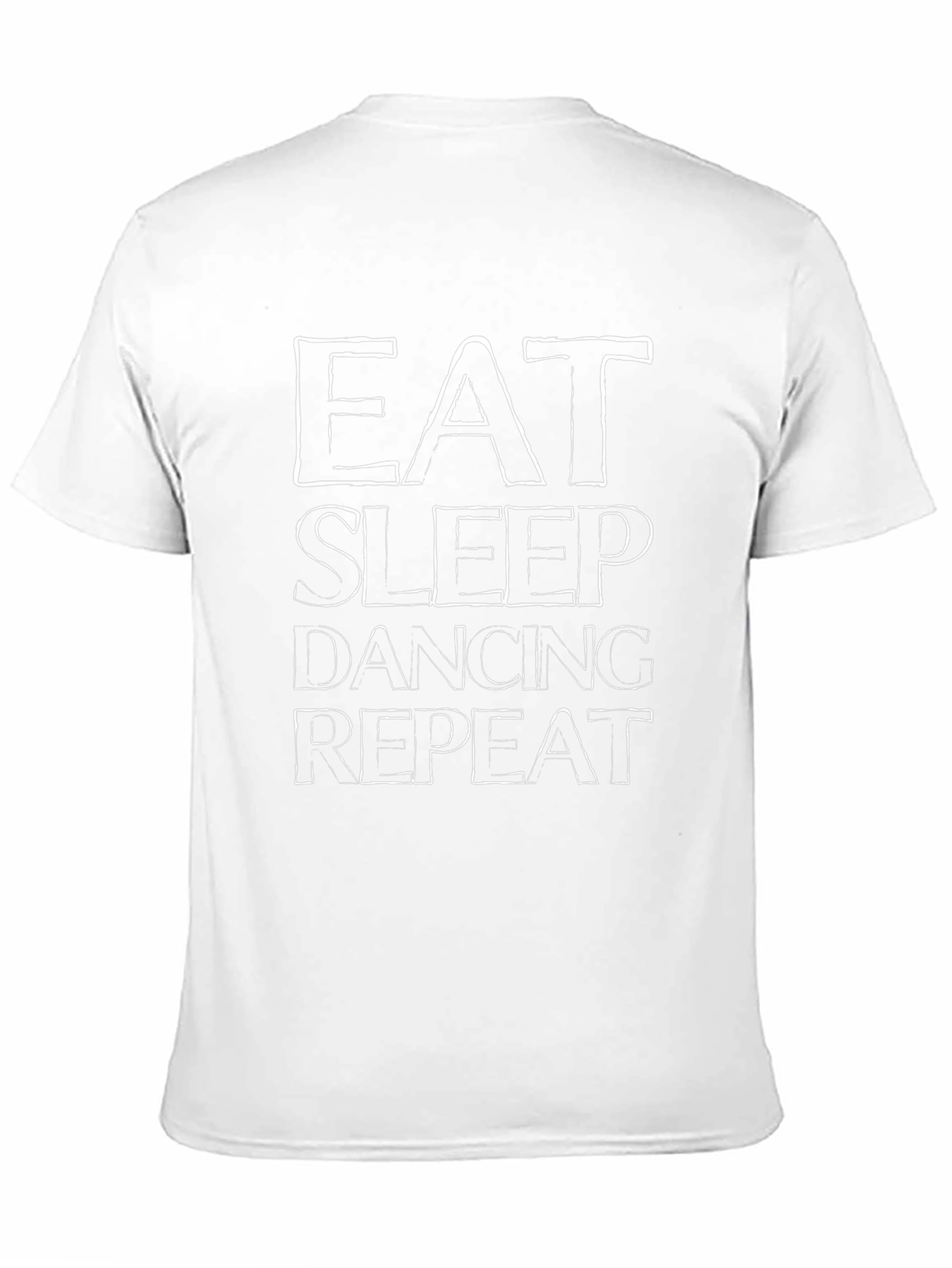 Black Eat Sleep Dancing Repeat Graphic Tee view 11