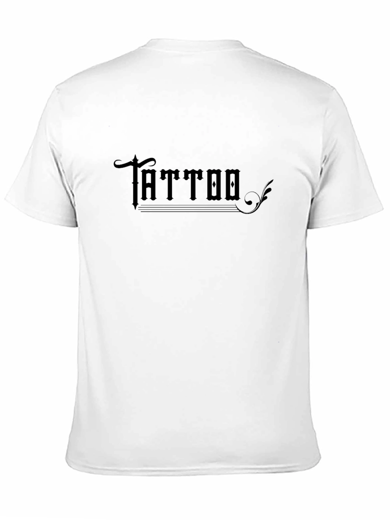 Black Black Tattoo Graphic Tee - Men's Fashion view 11