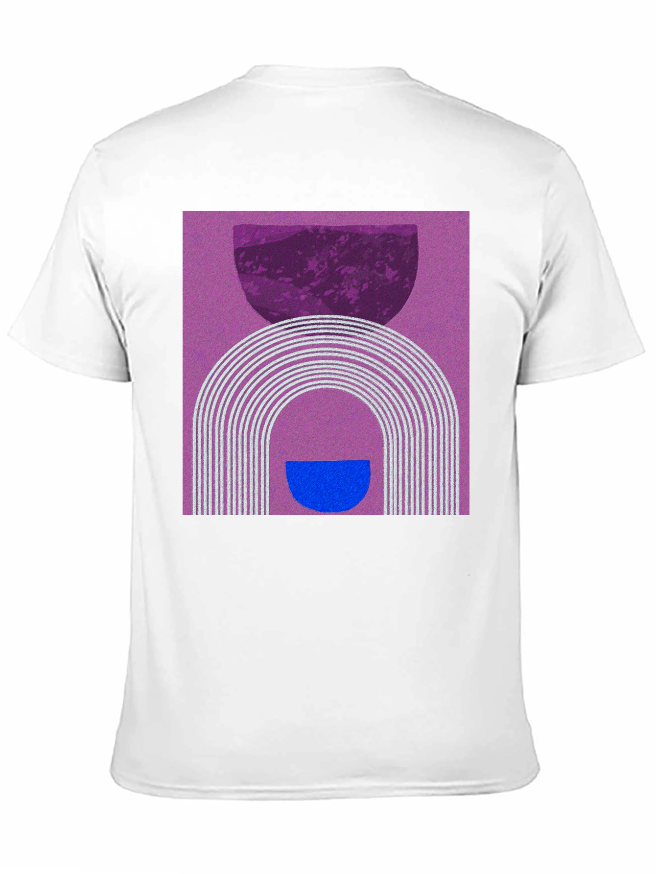 Black Abstract Graphic T-Shirt - Modern Artistic Design view 11