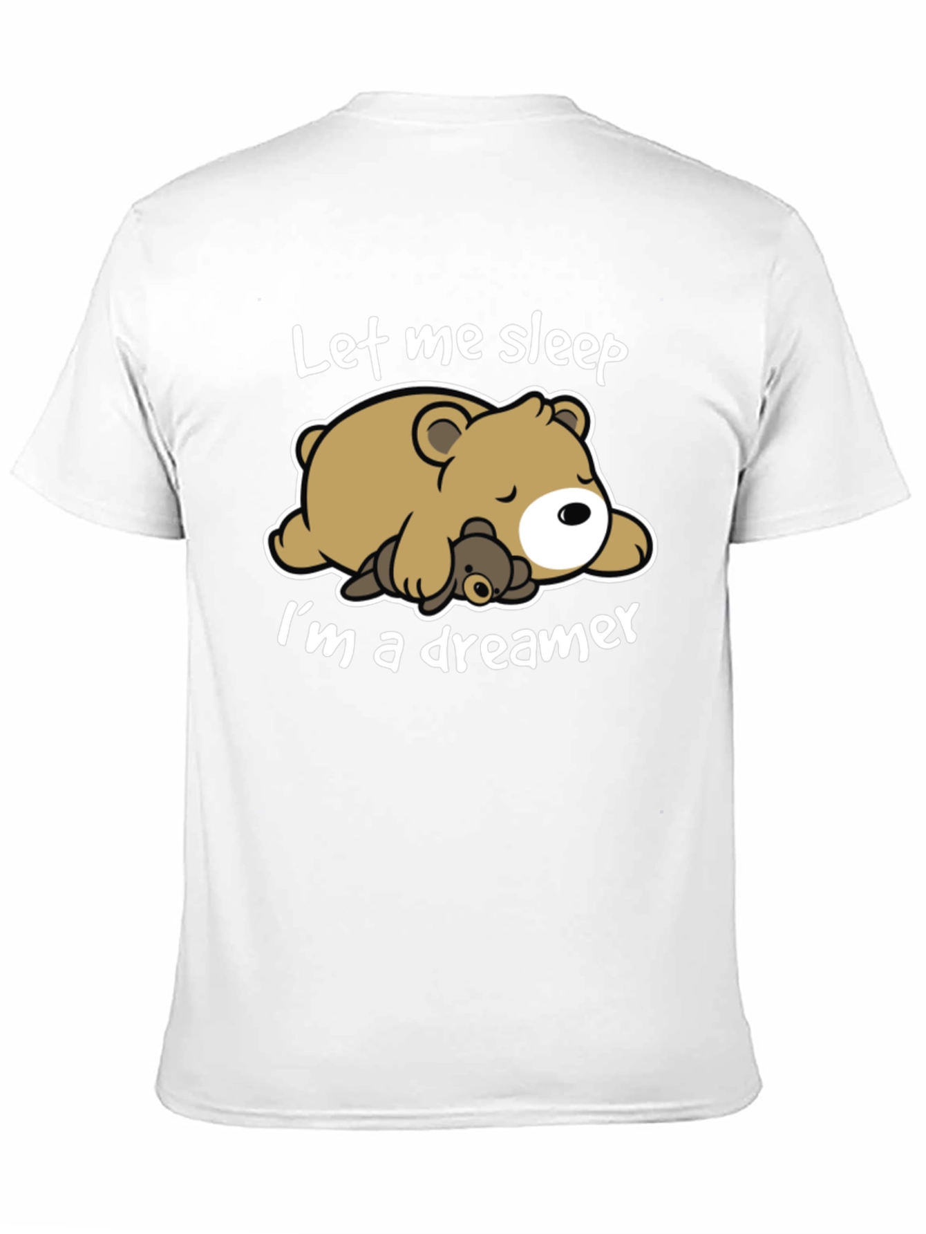 Black Let Me Sleep T-Shirt - Bear Dreamer Tee view 11
