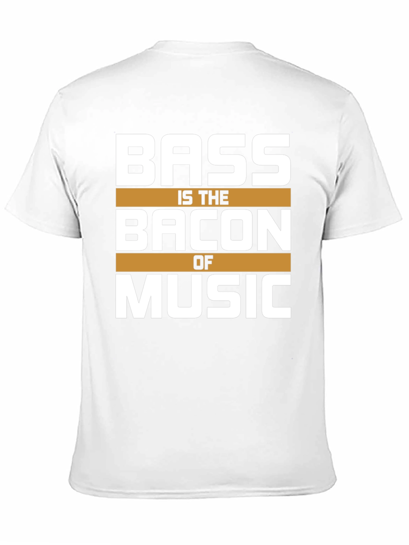 Black Bass is the Bacon of Music T-Shirt view 11