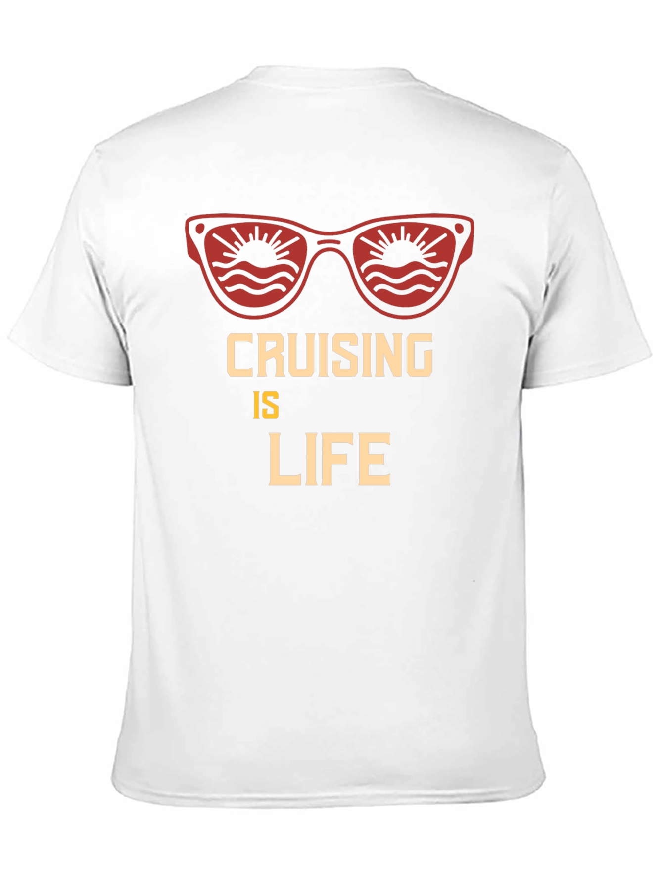 Black Cruising Is Life Graphic Tee view 11