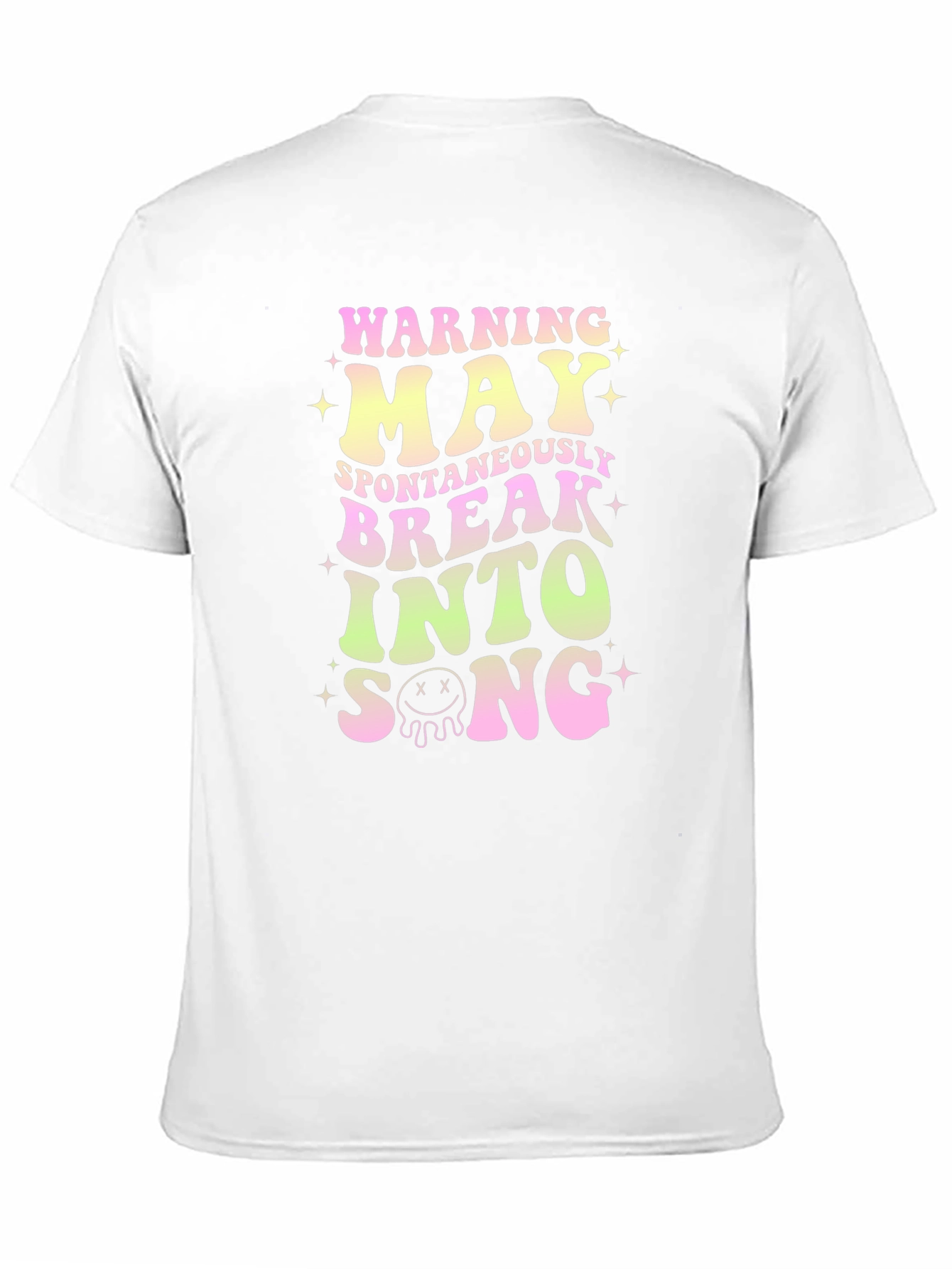 Black Warning May Spontaneously Break Into Song T-Shirt view 11