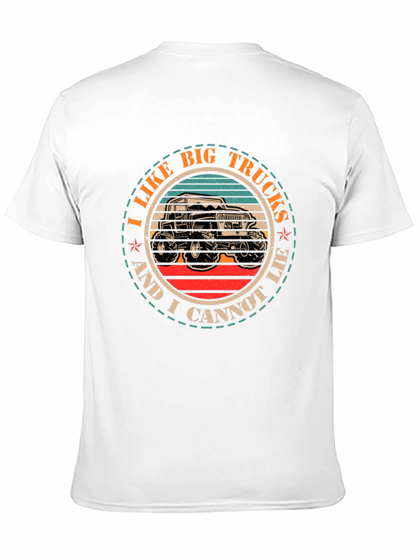 Black I Like Big Trucks T-Shirt view 11
