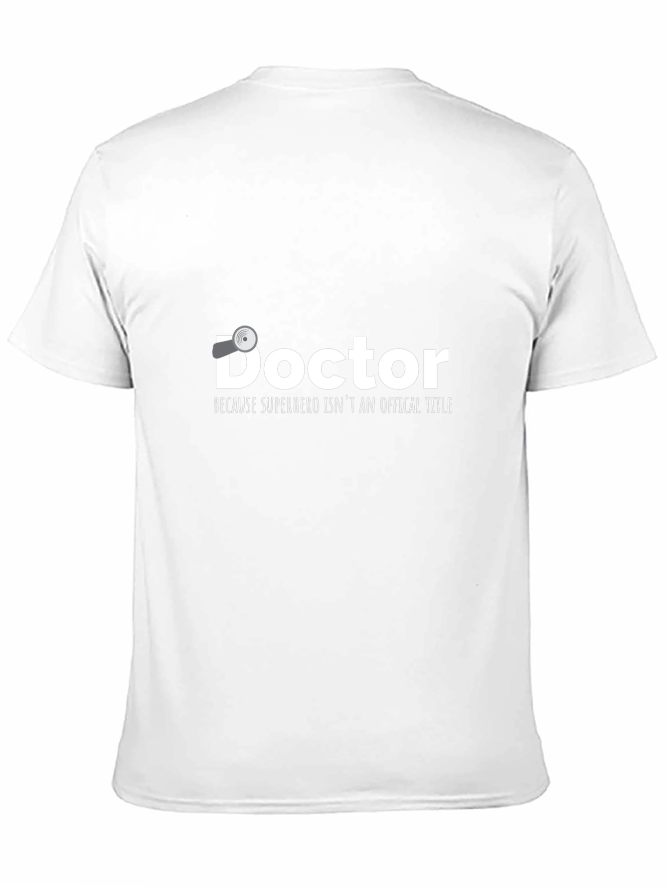 Black Doctor Superhero T-Shirt view 11