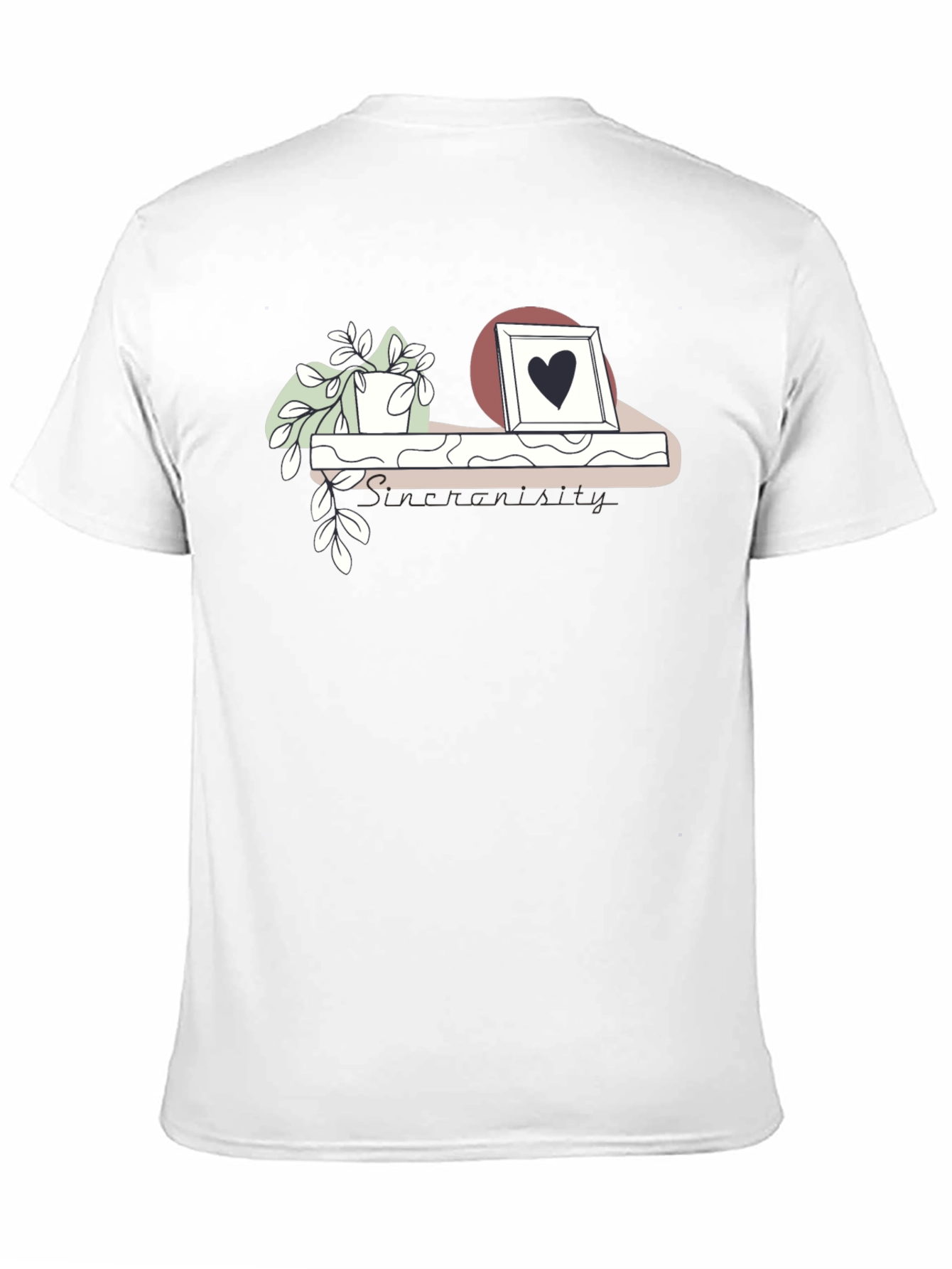 Black Shelf Plant Graphic Tee - Modern Style view 11