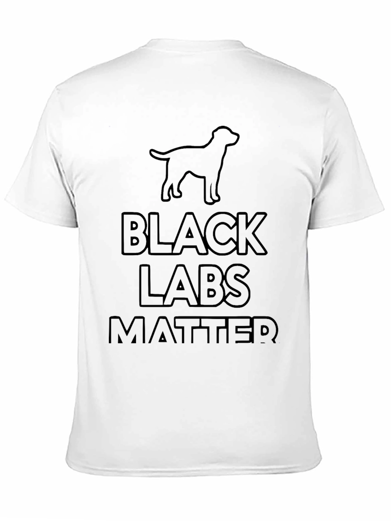 Black Black Labs Matter T-Shirt - Dog Lover Tee view 11