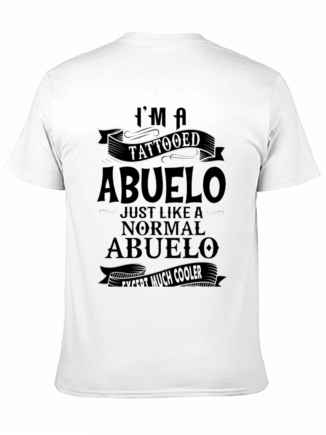 Black Tattooed Abuelo Graphic Tee view 11