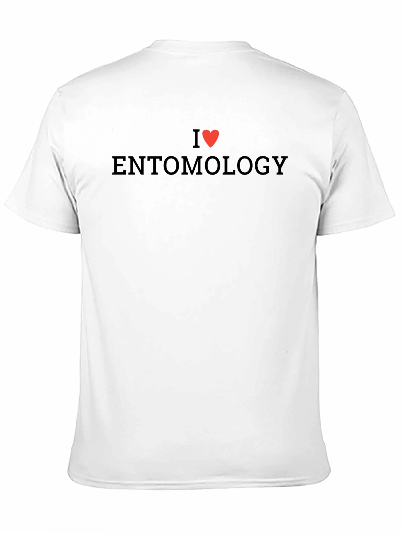 Black I Heart Entomology T-Shirt - Black Cotton Tee view 11