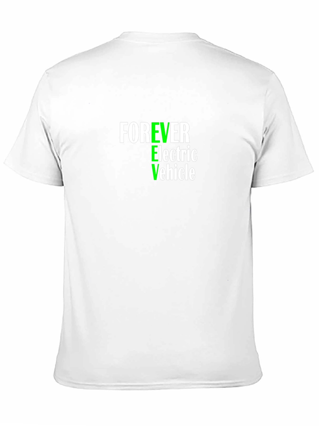 Black Forever Electric Vehicle T-Shirt - Eco-Friendly Fashion view 11