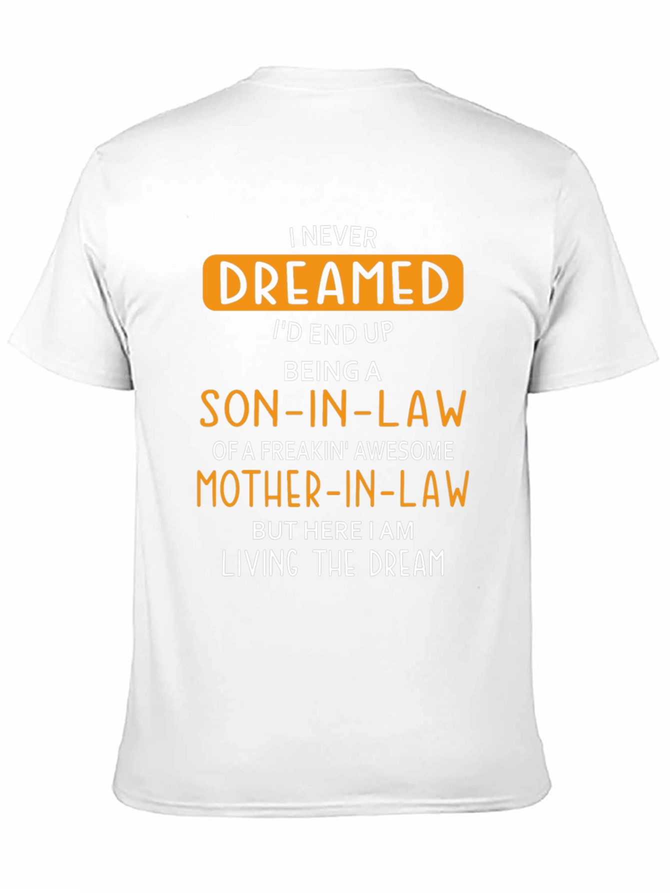 Black Funny Son-in-Law Freakin' Awesome Mother-in-Law T-Shirt view 11