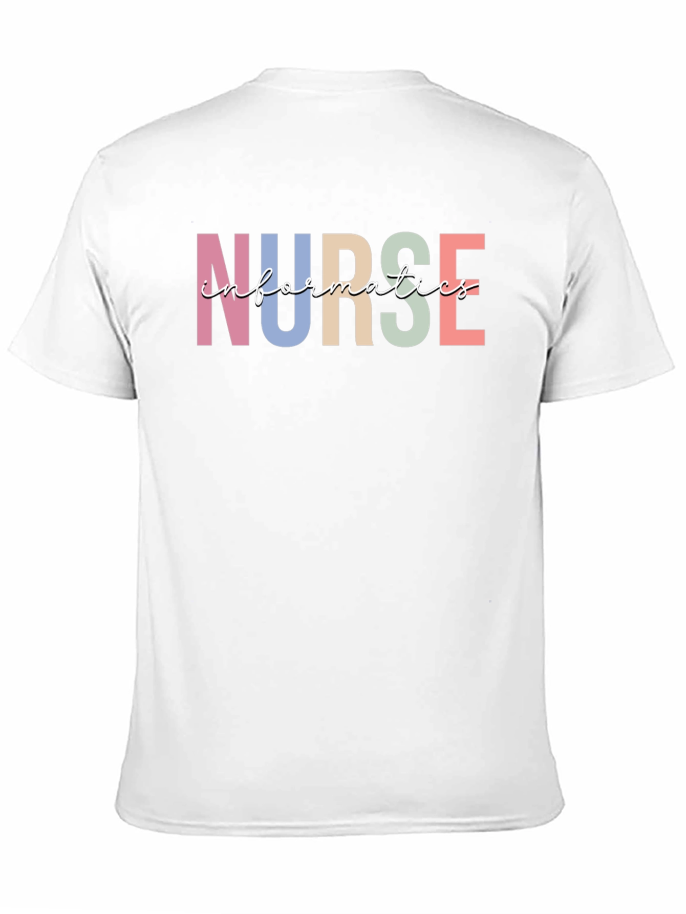Black Nurse Informatics T-Shirt - Comfortable Cotton Blend view 11