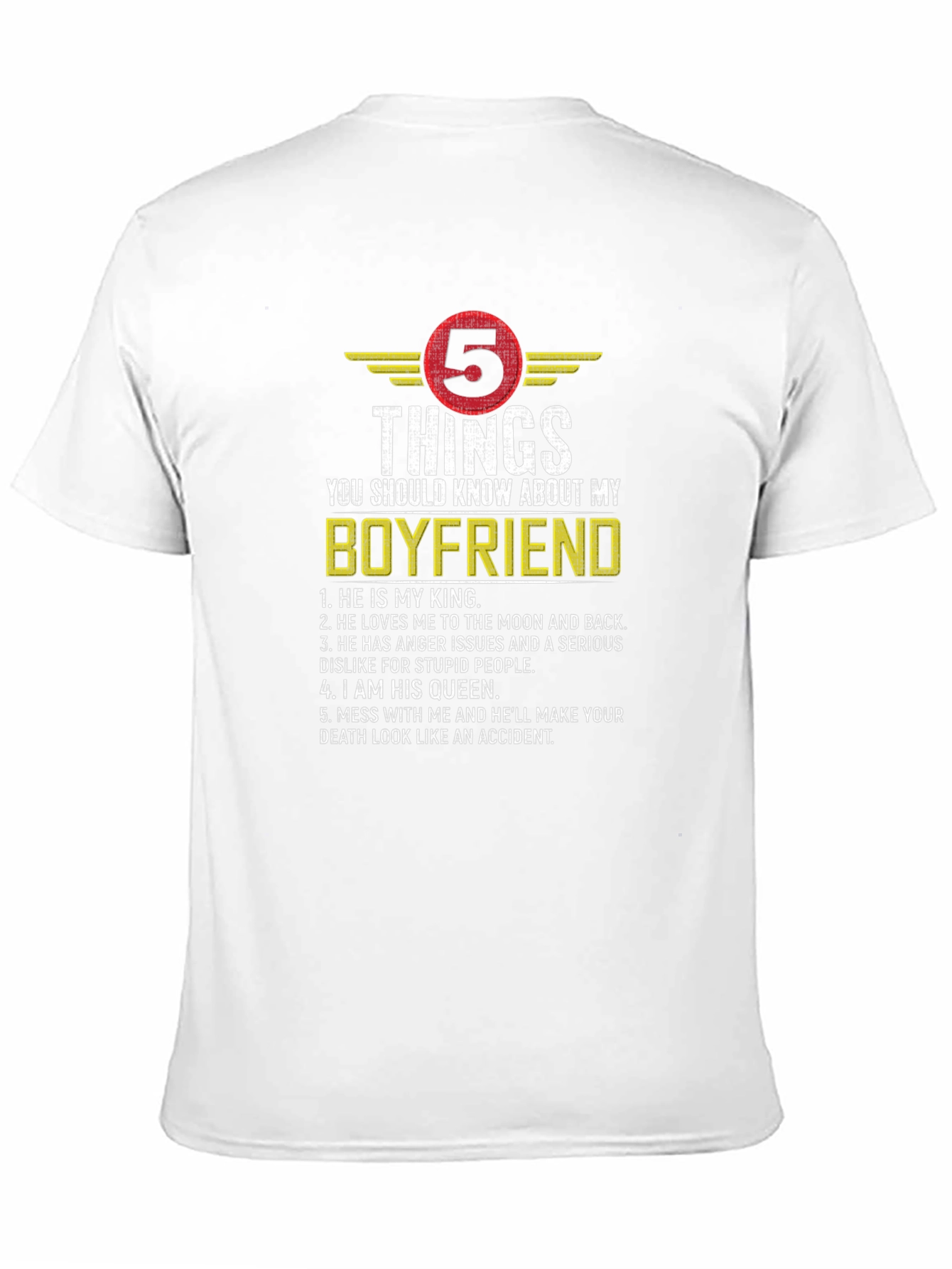 Black Boyfriend T-Shirt - 5 Things You Should Know view 11