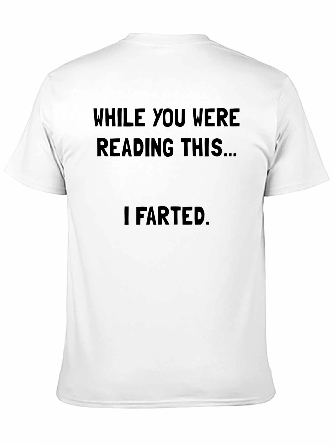 Black Funny "I Farted" Graphic T-Shirt view 11