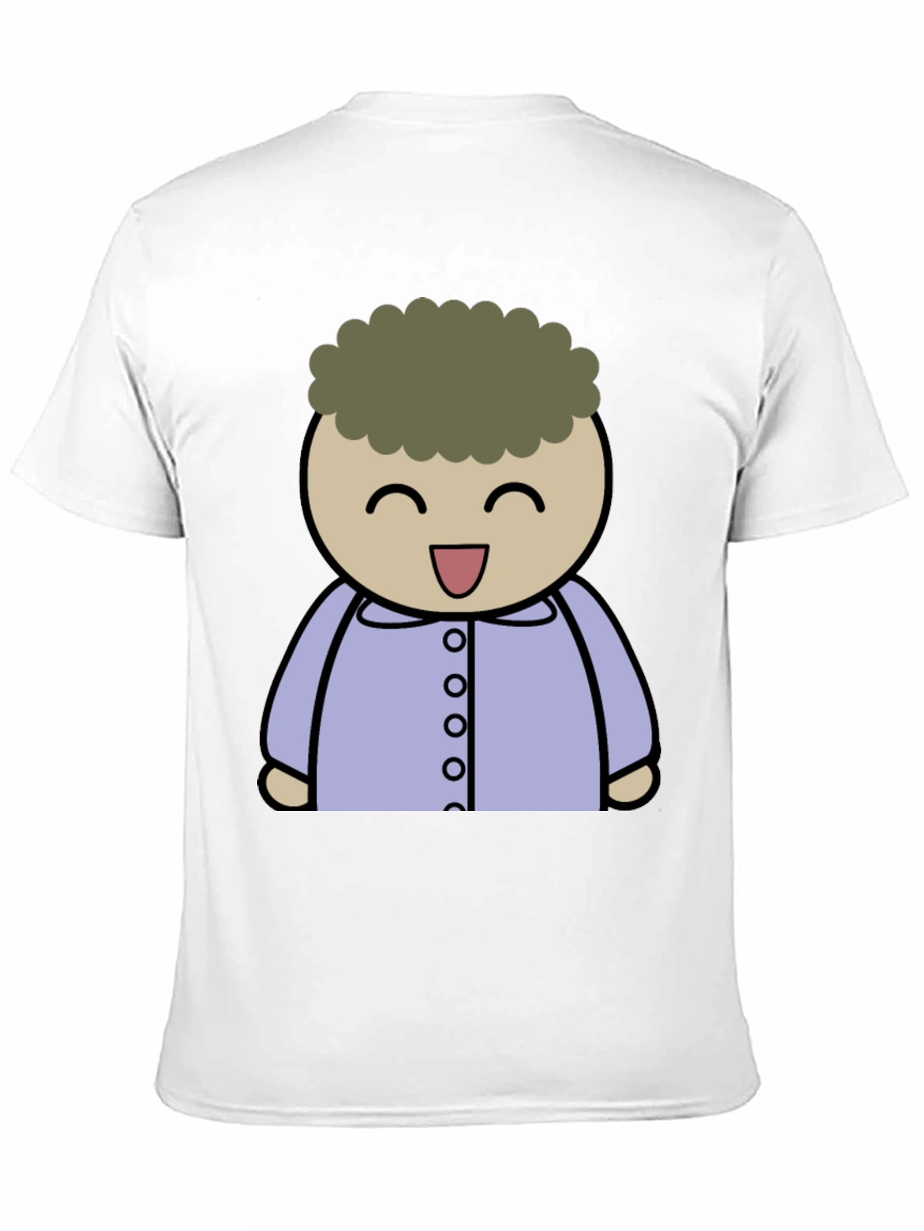 Black Cartoon Character Graphic T-Shirt view 11