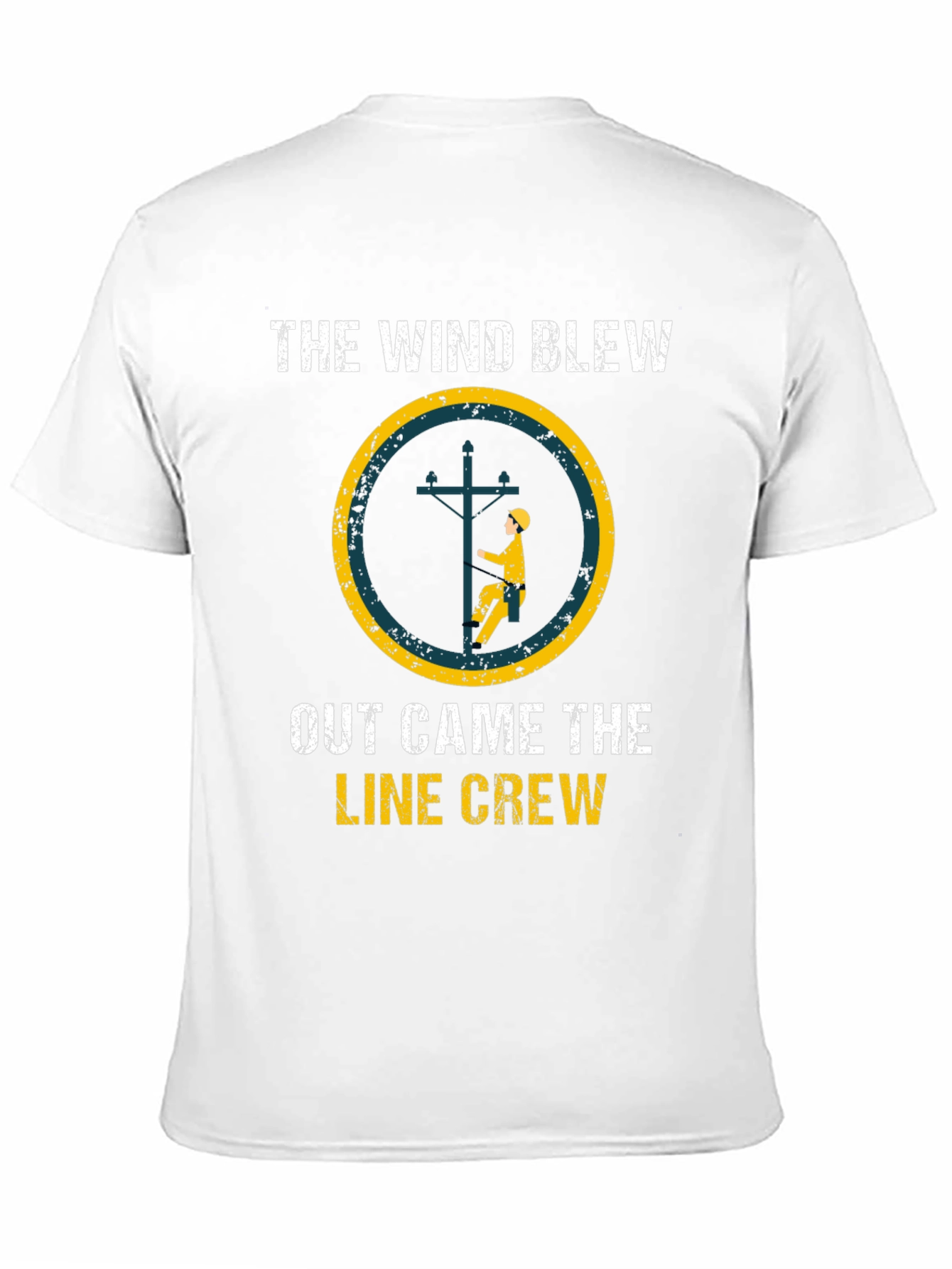 Black The Wind Blew Line Crew Graphic T-Shirt view 11