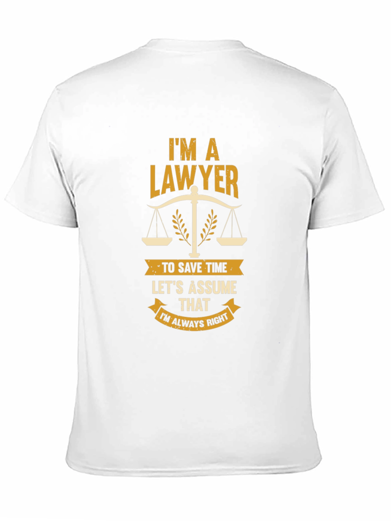 Lawyer Graphic Tee - Always Right Funny Gift - 11