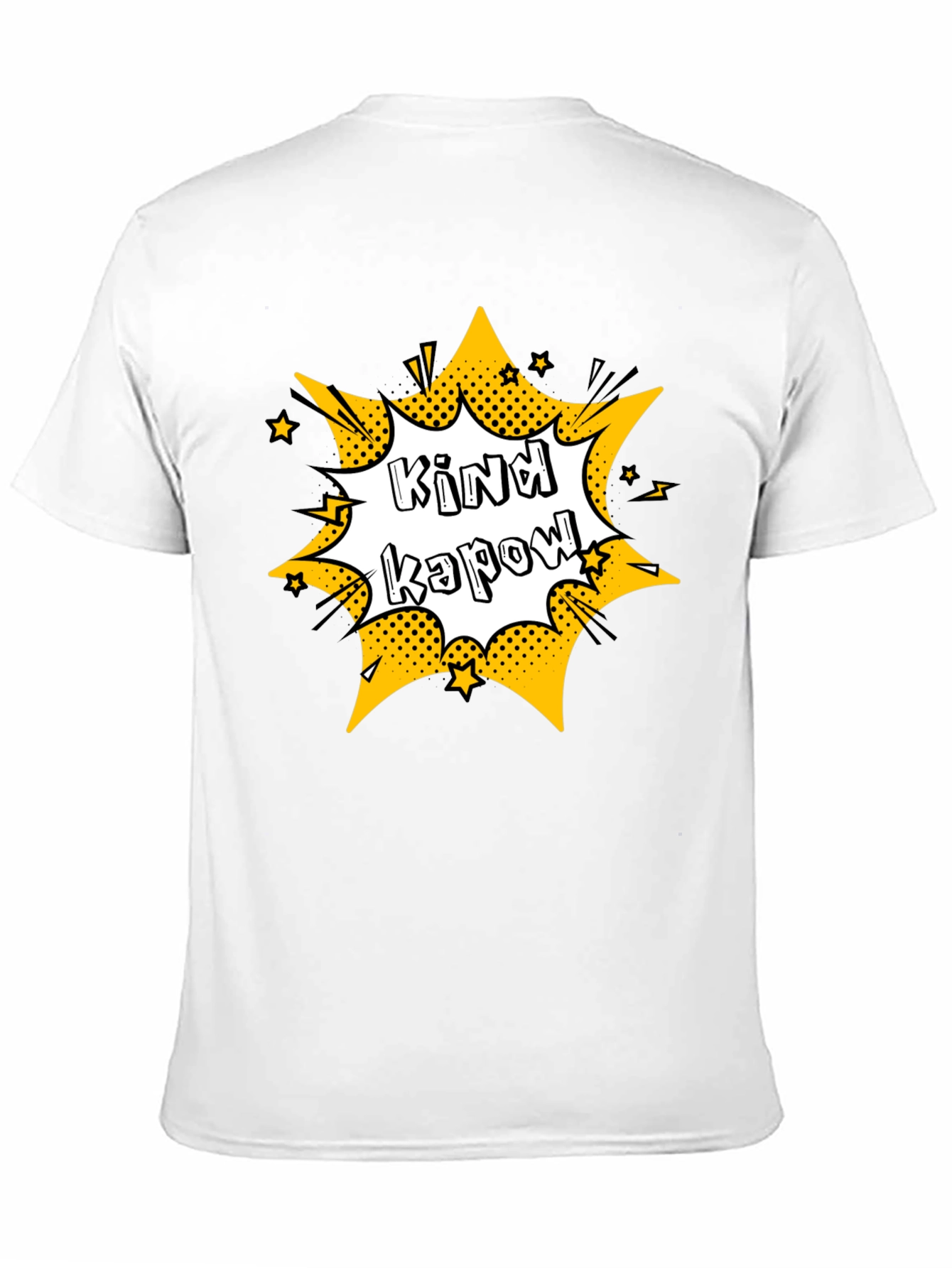 Black Kind Kapow Black Graphic Tee - Men's view 11