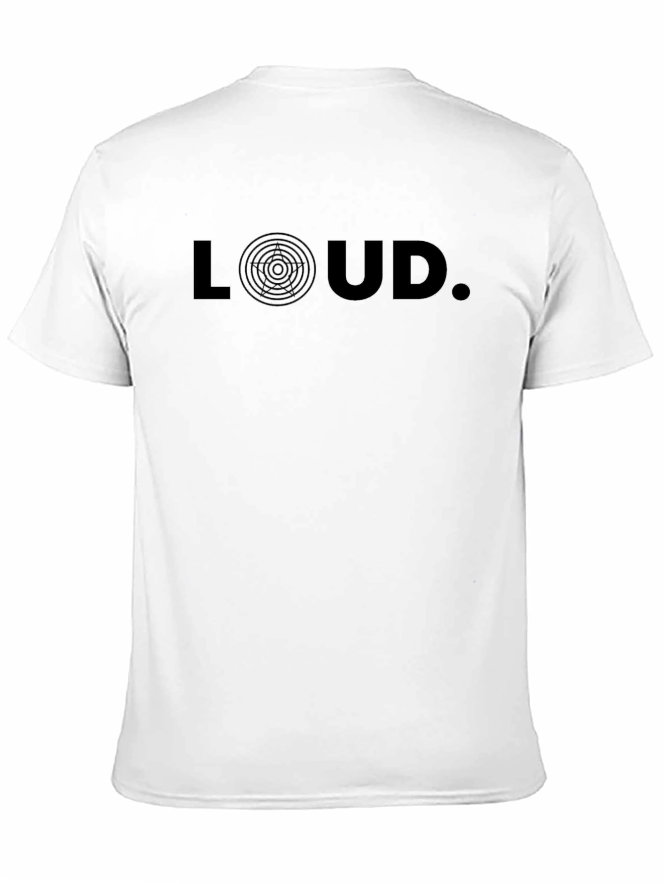 Black LOUD Graphic Print Black T-Shirt - Stylish & Modern view 11