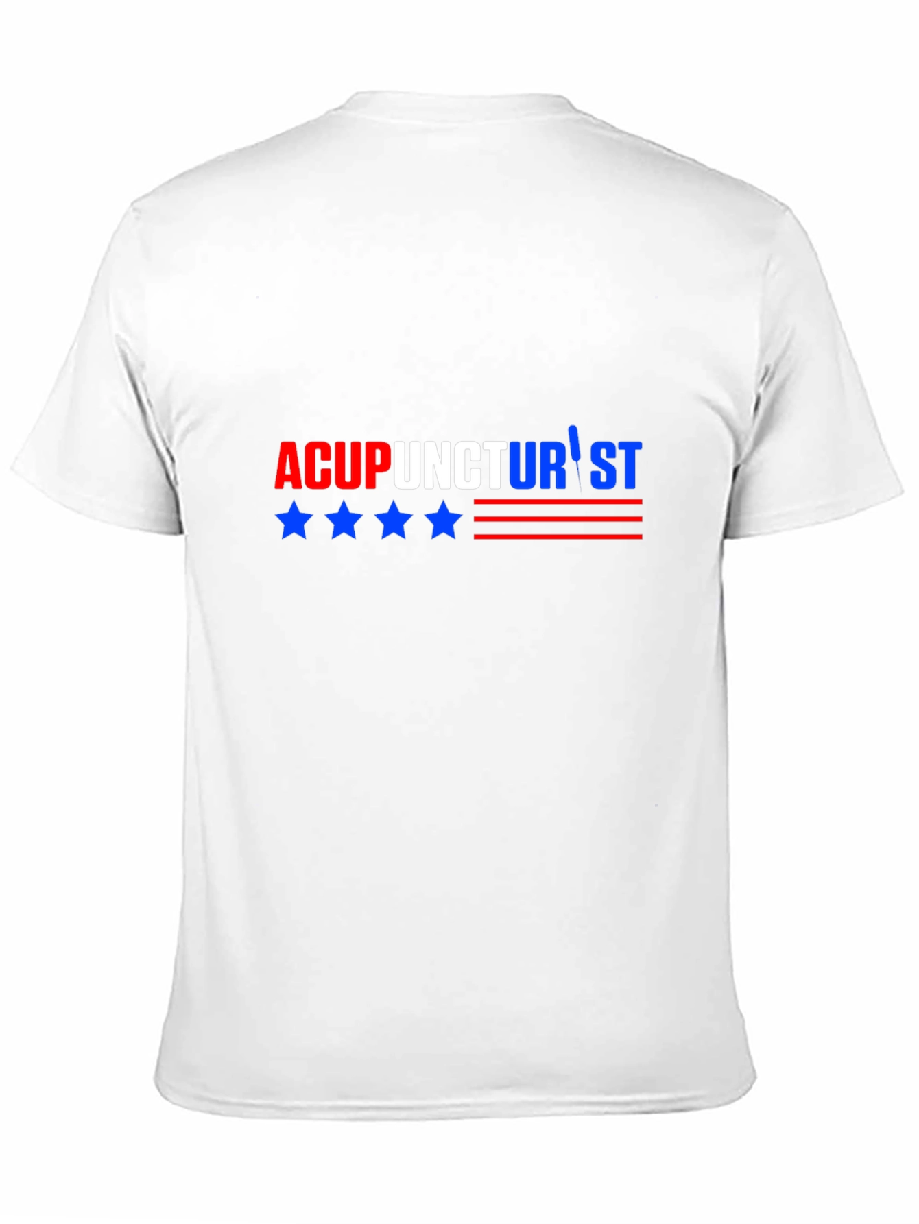 Acupuncturist Graphic T-Shirt - Patriotic Design - 11